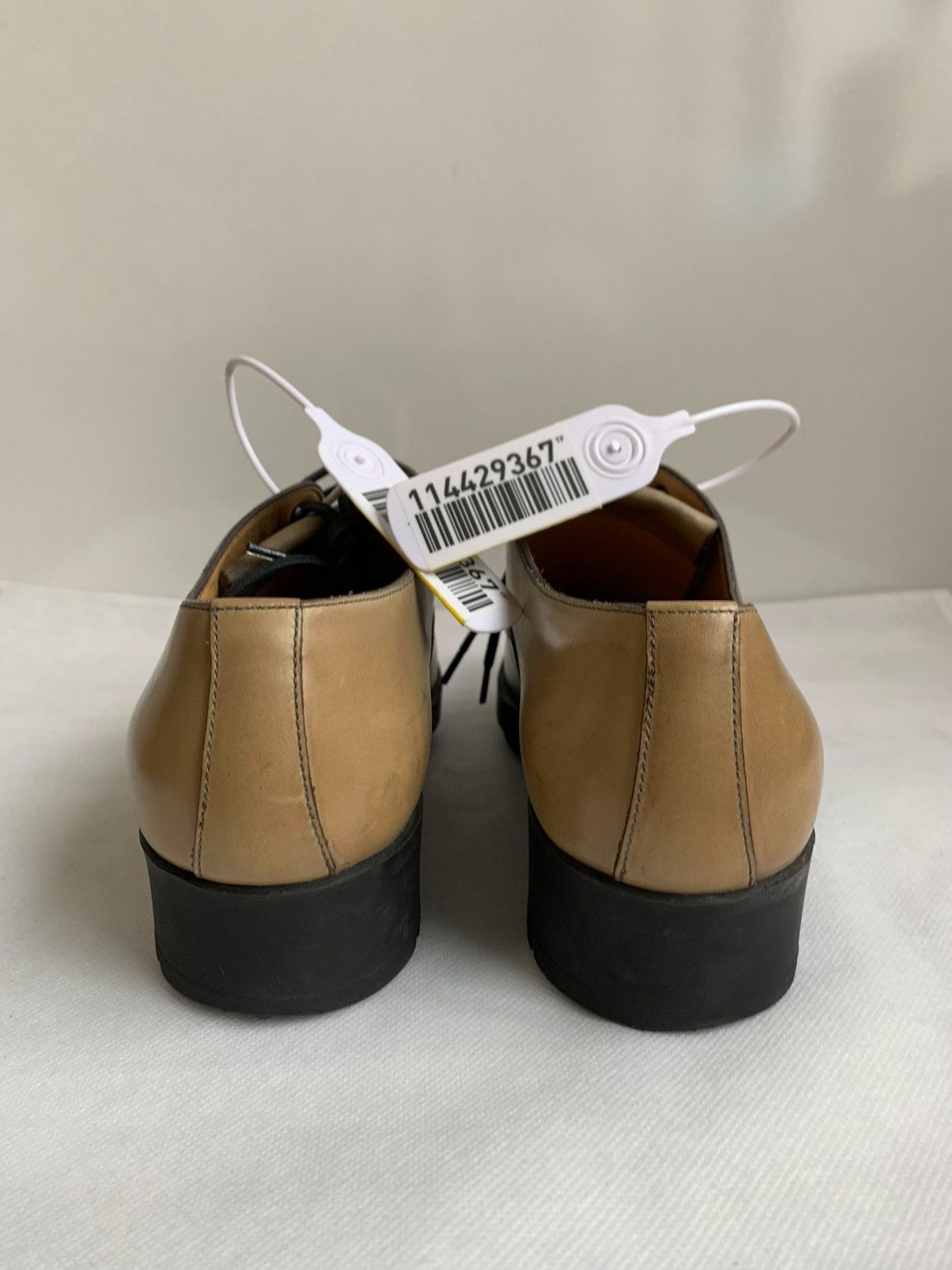 Hermes Hermes Leather Lace-up Derby Shoes 36.5 Size US 6.5 / IT 36.5 - 8 Thumbnail