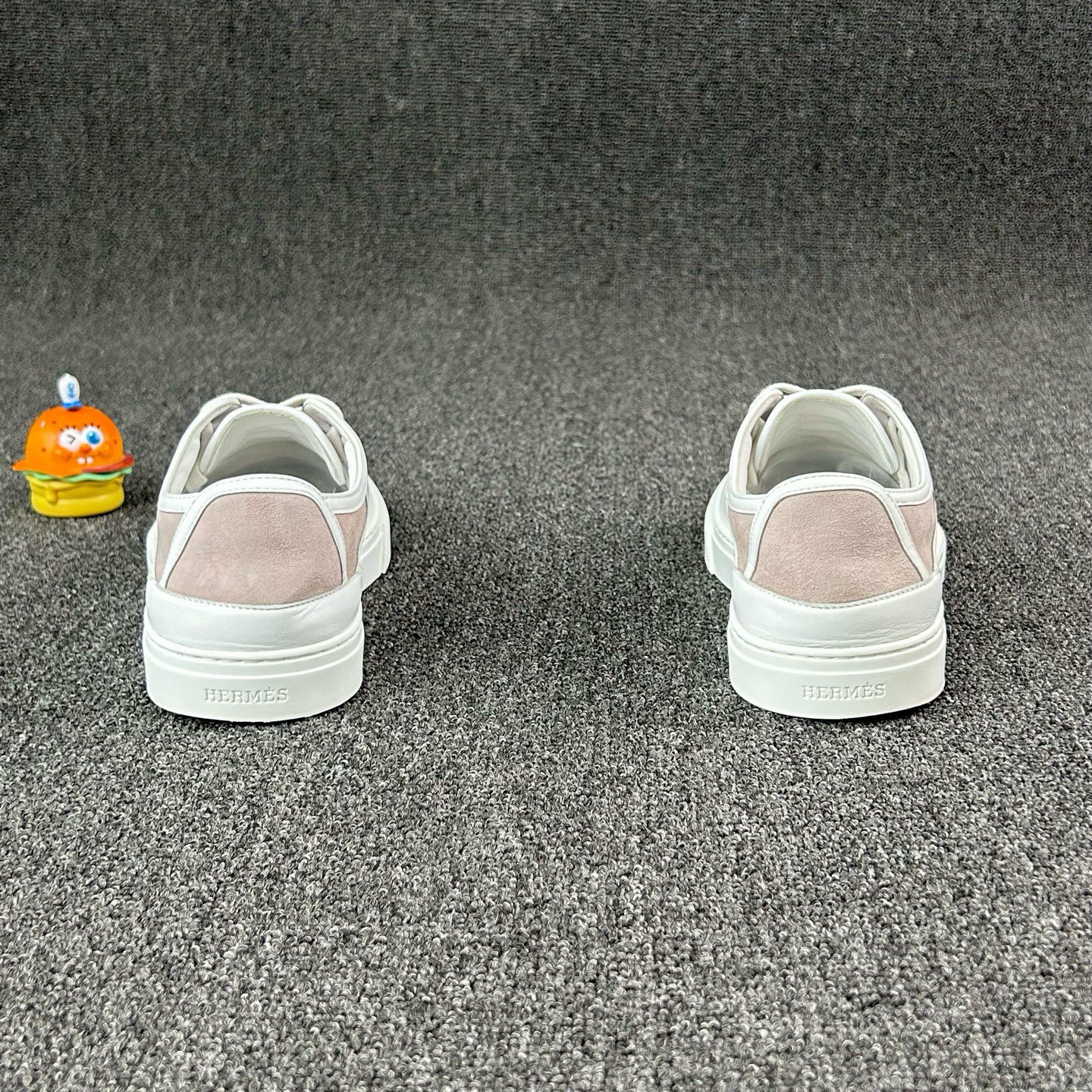 Hermes Hermès Canvas Logo Low-Top Sneakers 37 Size US 6 / IT 36 - 3 Thumbnail