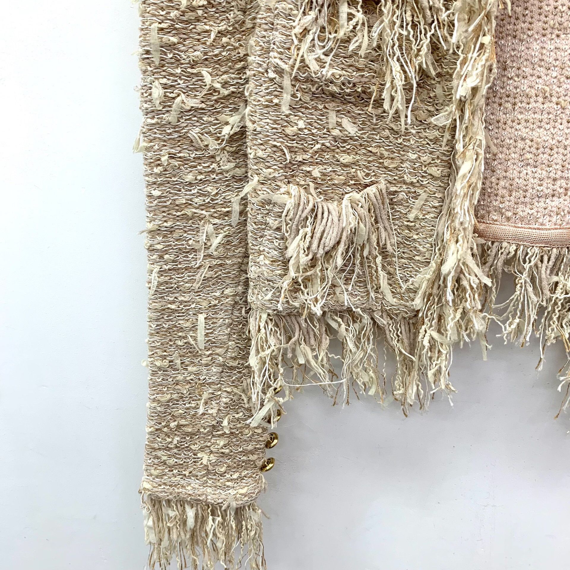 Balmain Balmain Fringe Tweed Knit Jacket 38 Size S / US 4 / IT 40 - 5 Thumbnail