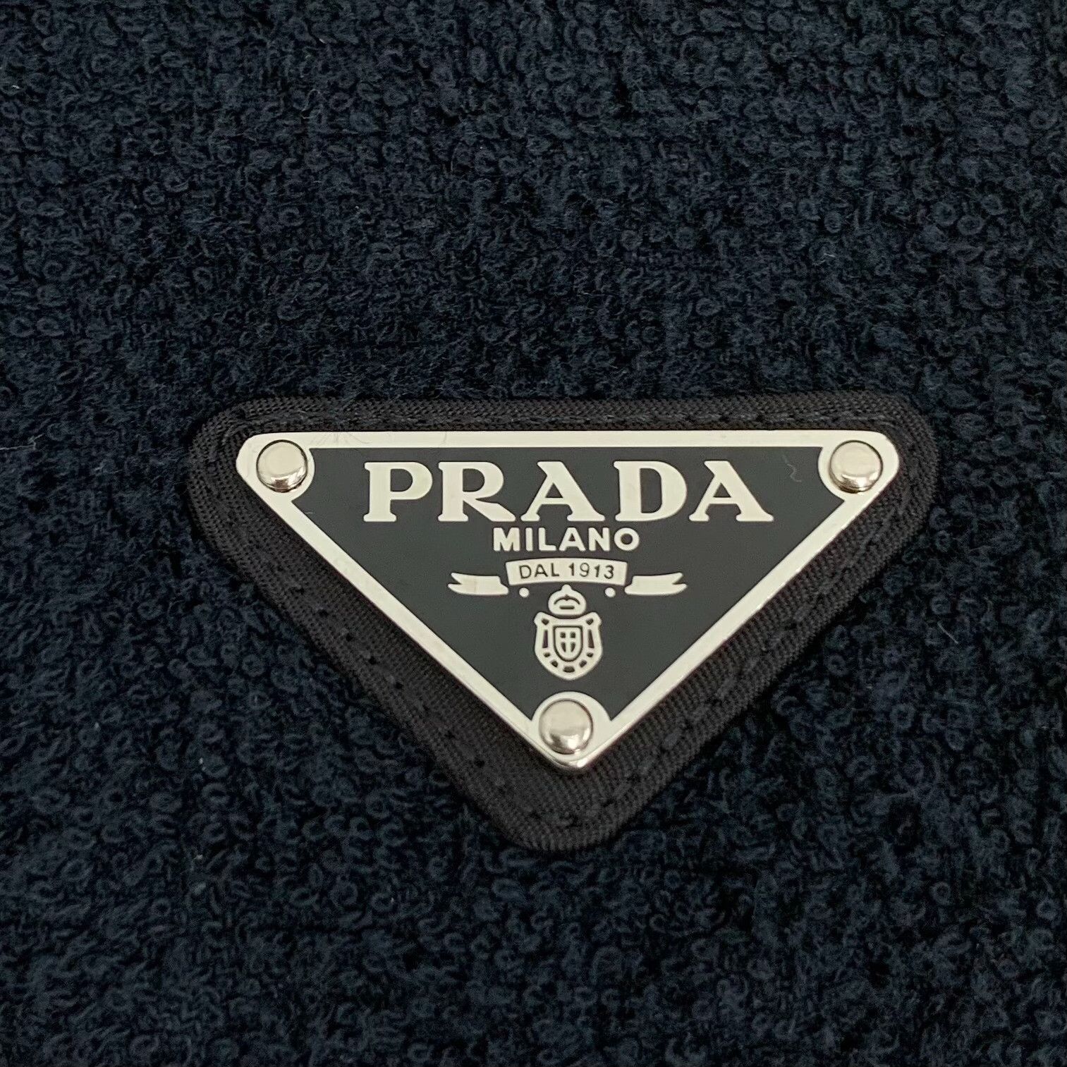 Prada Prada Terry Cloth Triangle Logo Mini Skirt IT 42 Size 28" / US 6 / IT 42 - 6 Thumbnail