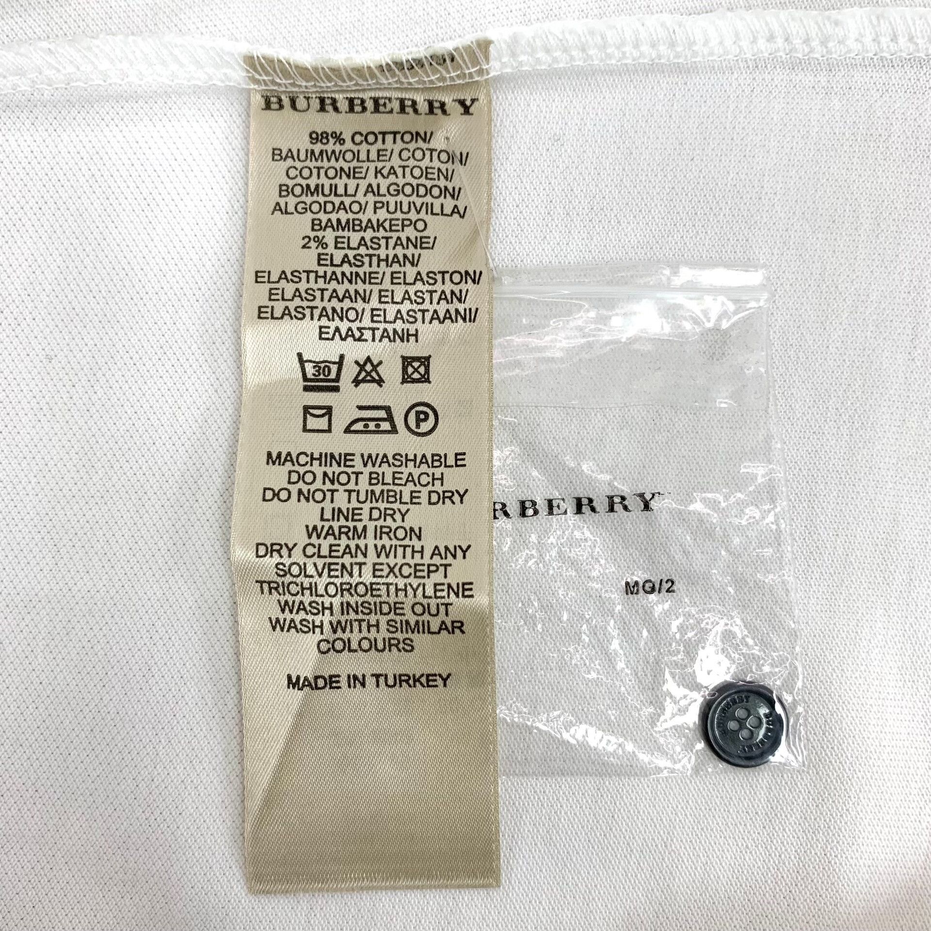 Burberry Burberry Puff Sleeve Long Sleeve Polo Shirt S Size S / US 4 / IT 40 - 7 Thumbnail