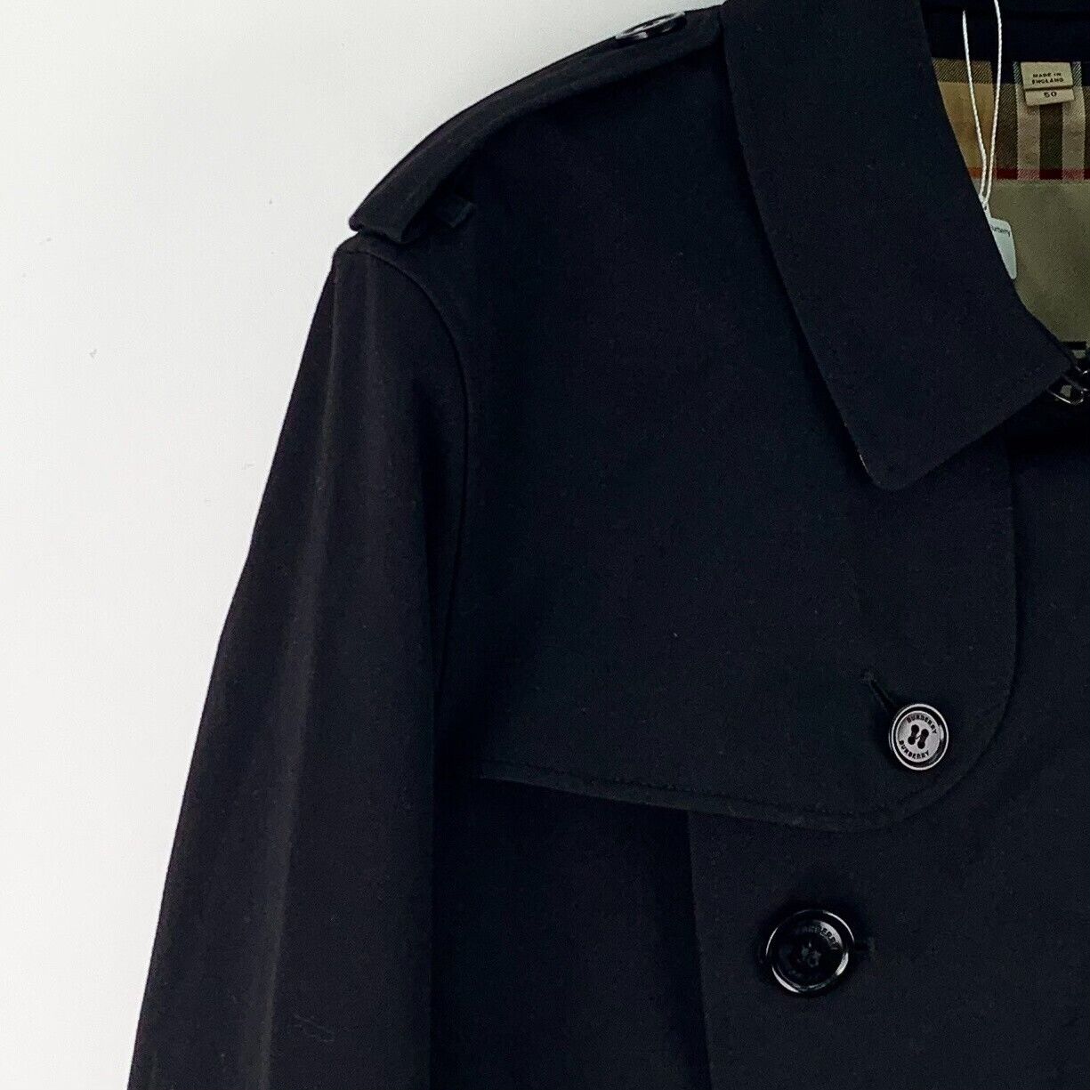 Burberry Burberry Double Breasted Cotton Trench Coat 50 Size US M / EU 48-50 / 2 - 4 Thumbnail