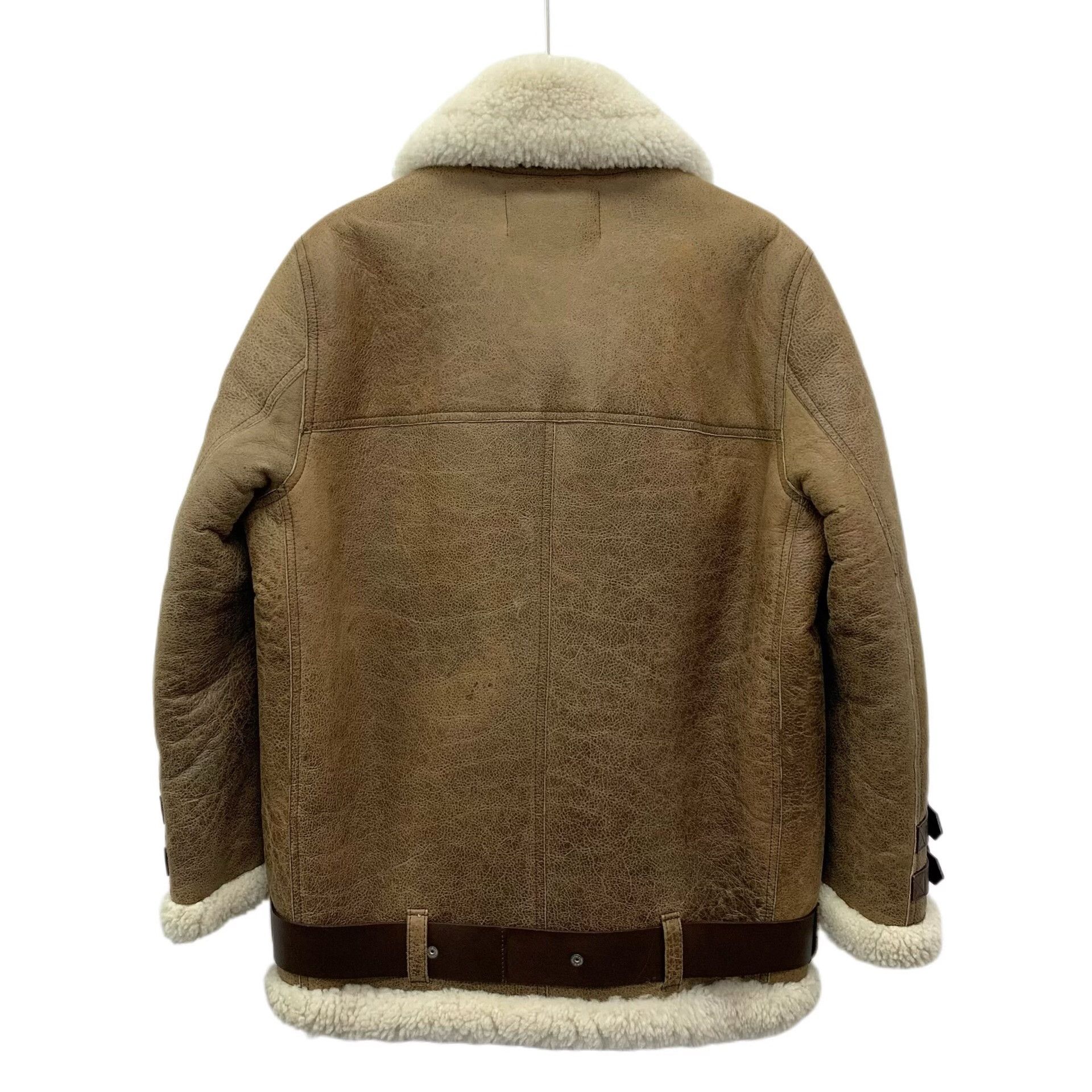 Acne Studios Acne Studios Brown Lamb Shearling Velocite Jacket 32 Size XXS / US 00 / IT 34 - 3 Thumbnail