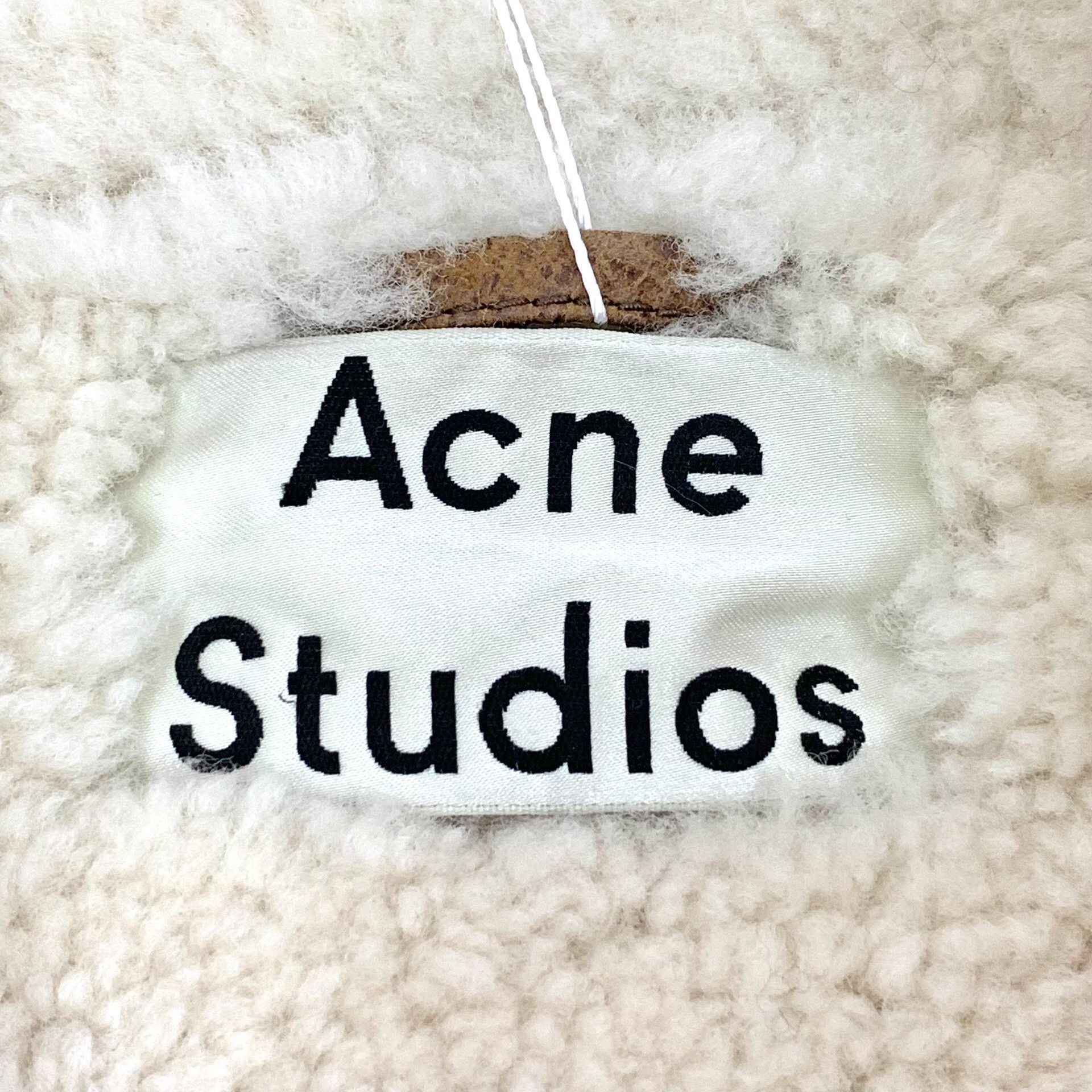 Acne Studios Acne Studios Brown Lamb Shearling Velocite Jacket 32 Size XXS / US 00 / IT 34 - 6 Thumbnail