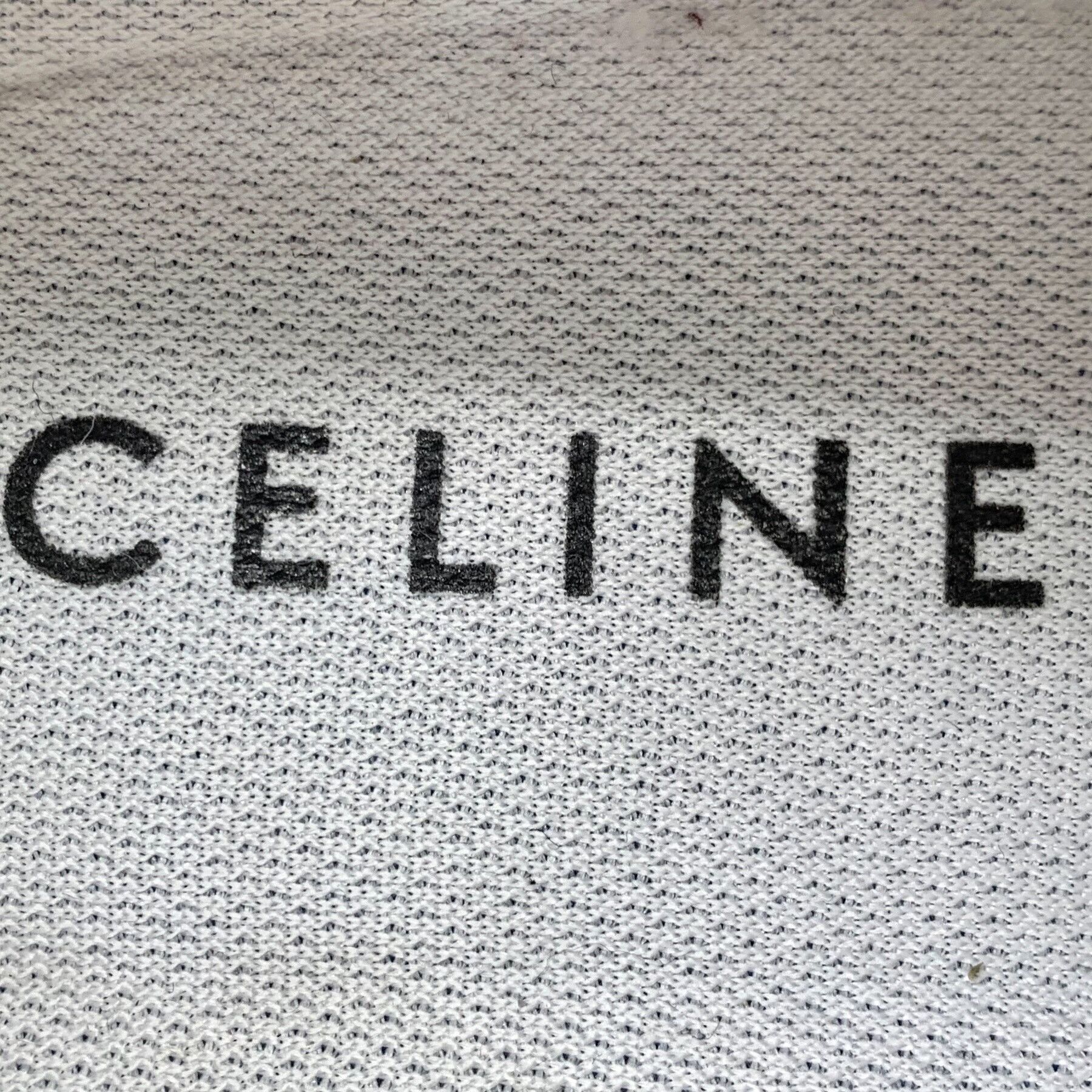 Celine Celine Block White Leather Platform Sneakers 34 Size US 4 / IT 34 - 8 Thumbnail