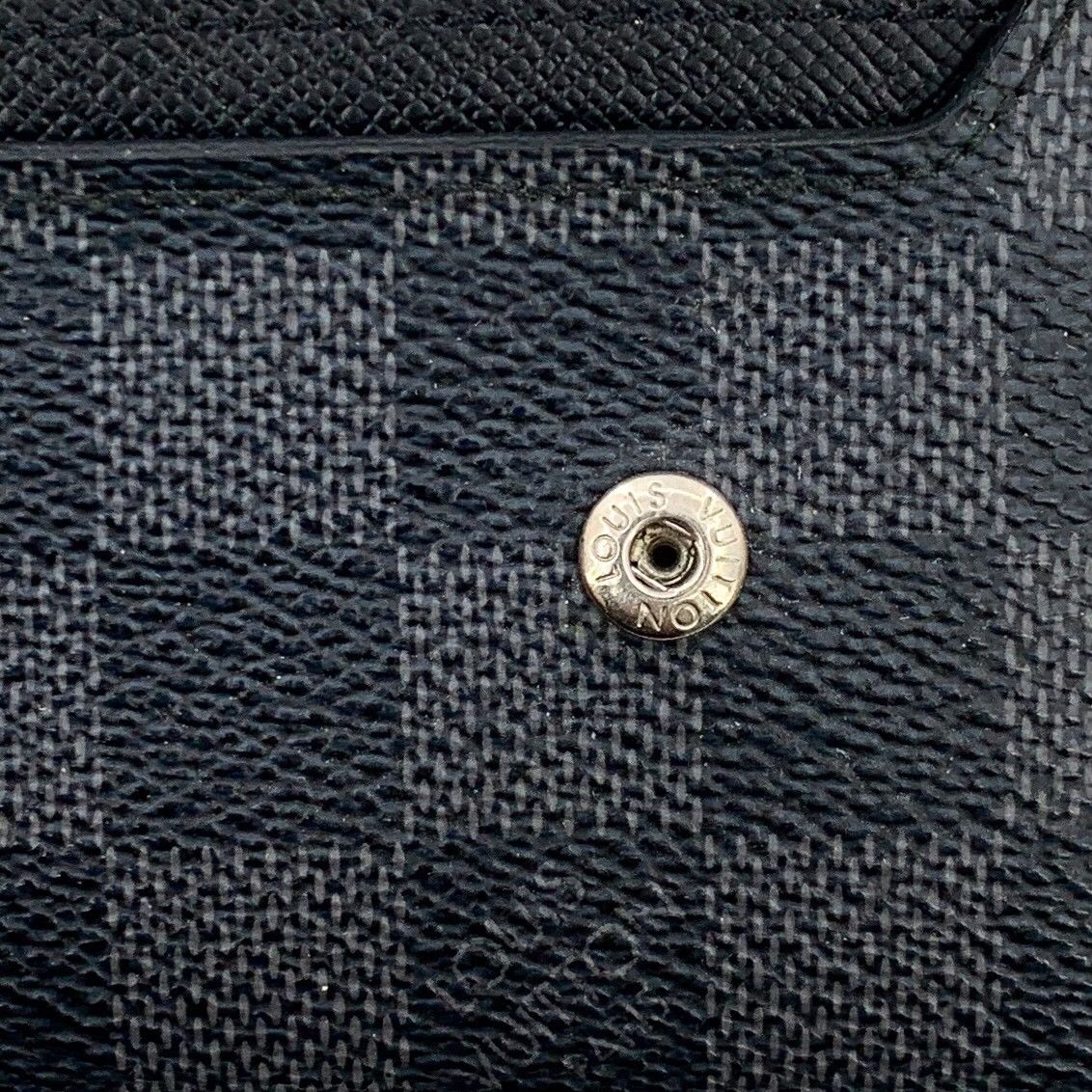 Louis Vuitton Louis Vuitton Damier Graphite Long Wallet ONE SIZE Size ONE SIZE - 10 Thumbnail