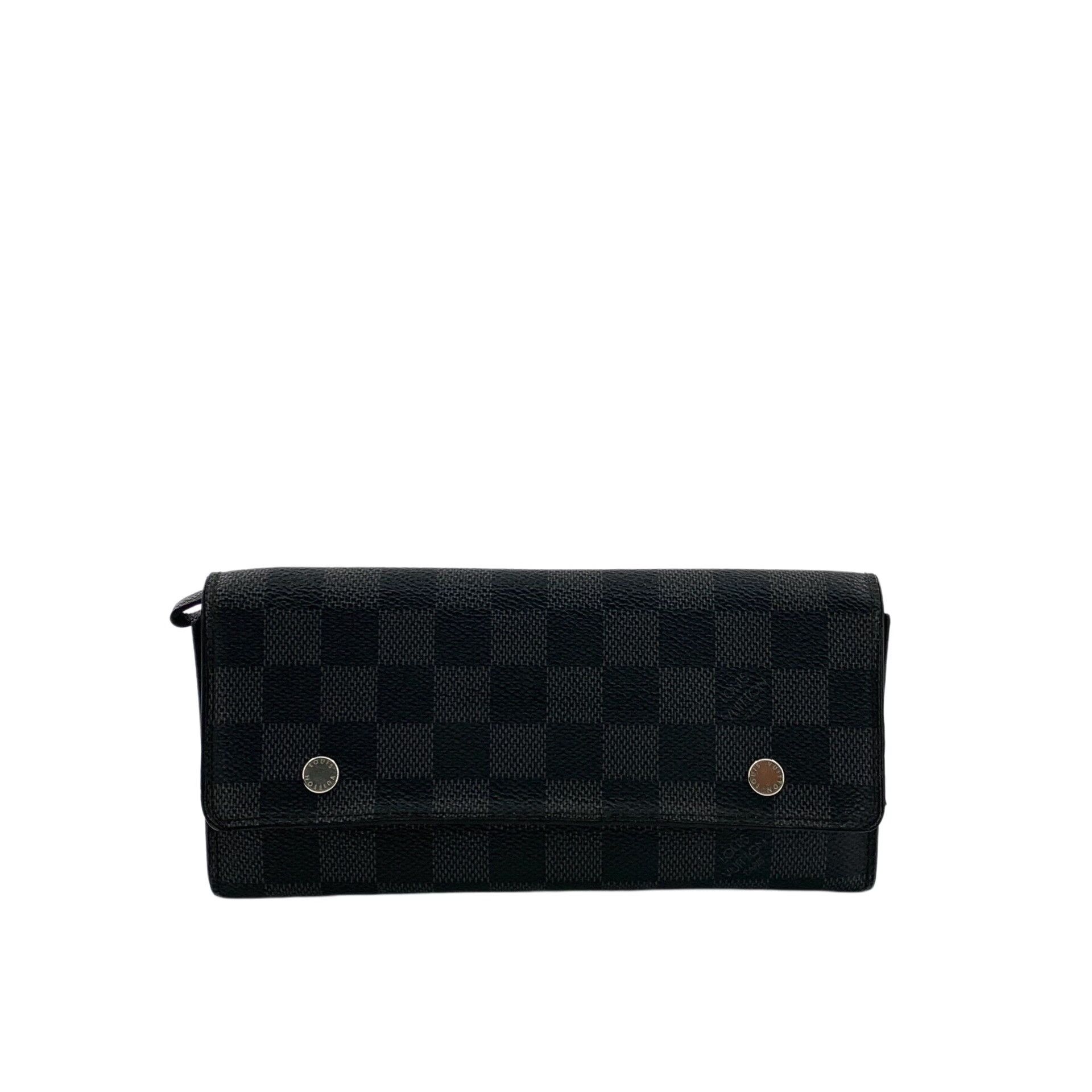 Louis Vuitton Louis Vuitton Damier Graphite Long Wallet ONE SIZE Size ONE SIZE - 2 Thumbnail