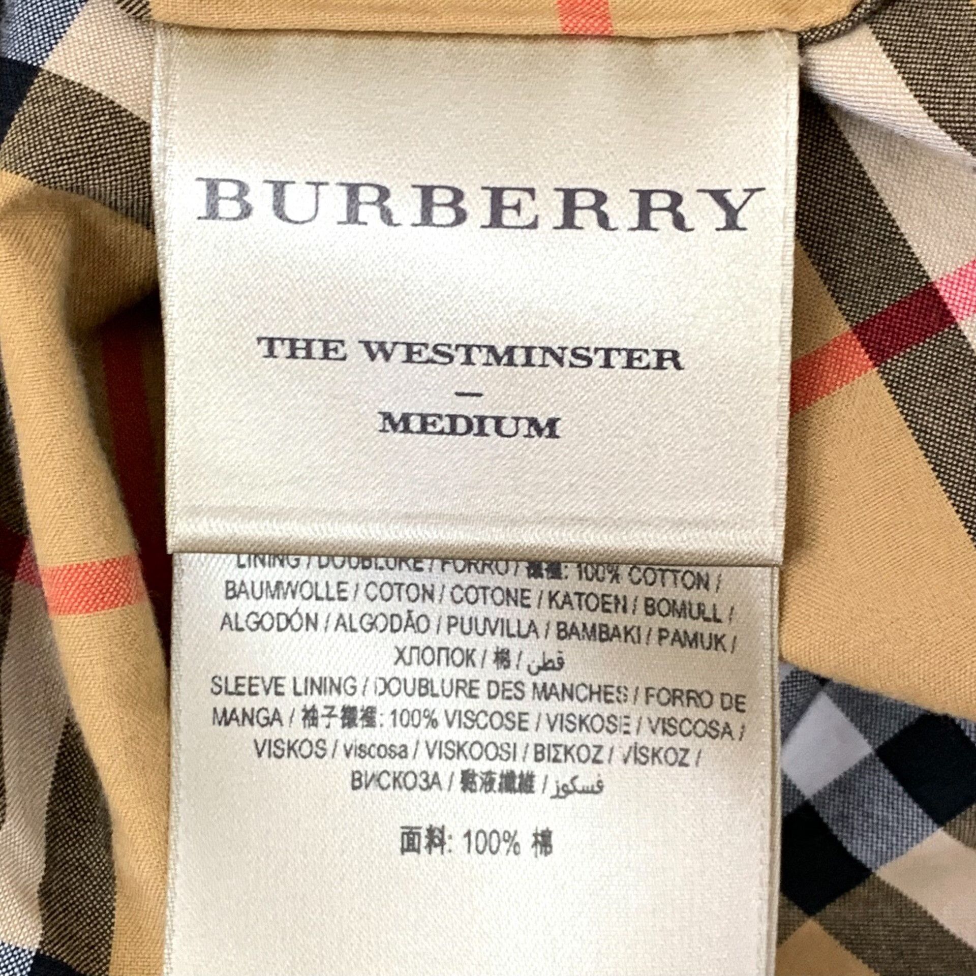 Burberry Burberry Westminster Cotton Trench Coat IT 40 Size S / US 4 / IT 40 - 7 Thumbnail