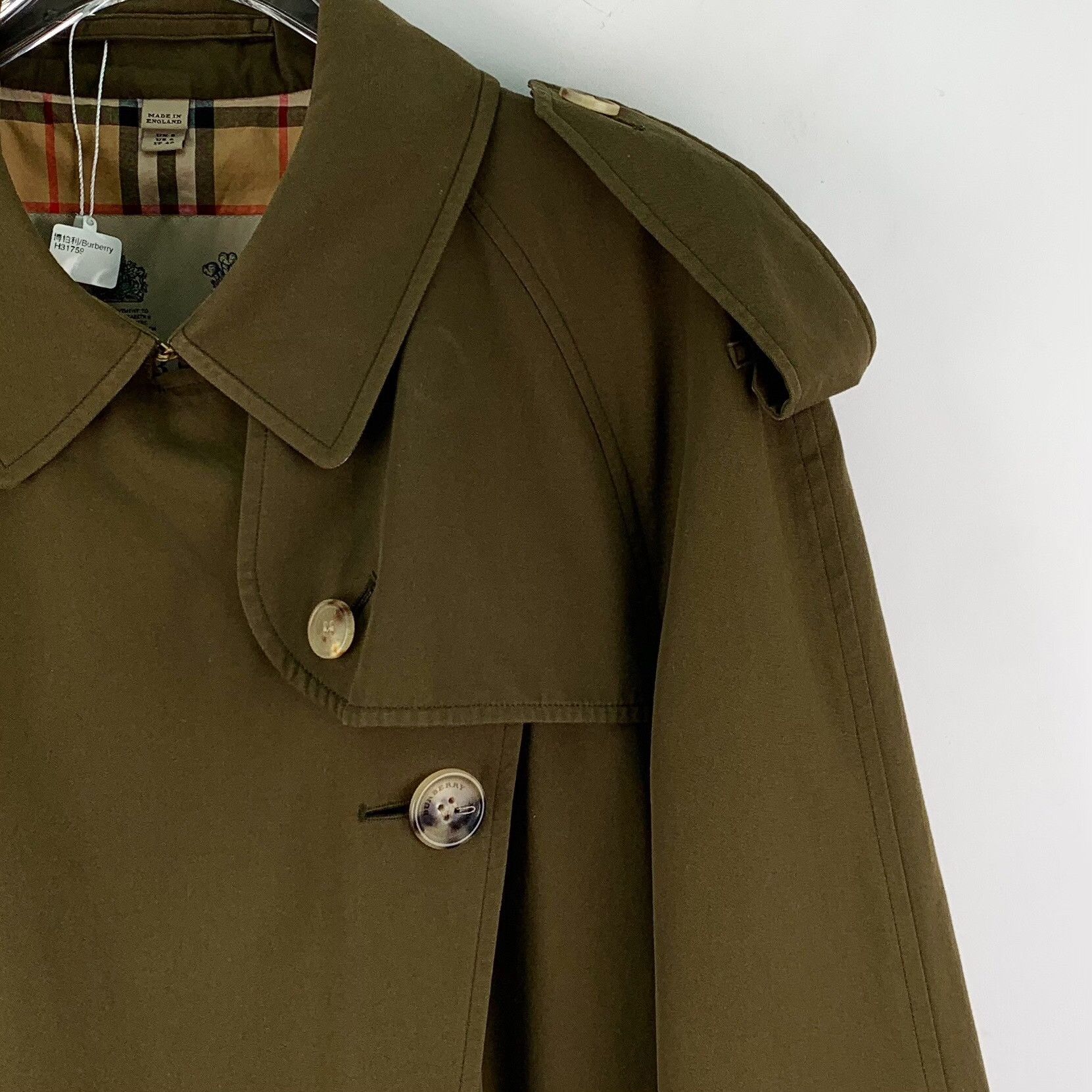 Burberry Burberry Westminster Cotton Trench Coat IT 40 Size S / US 4 / IT 40 - 4 Thumbnail