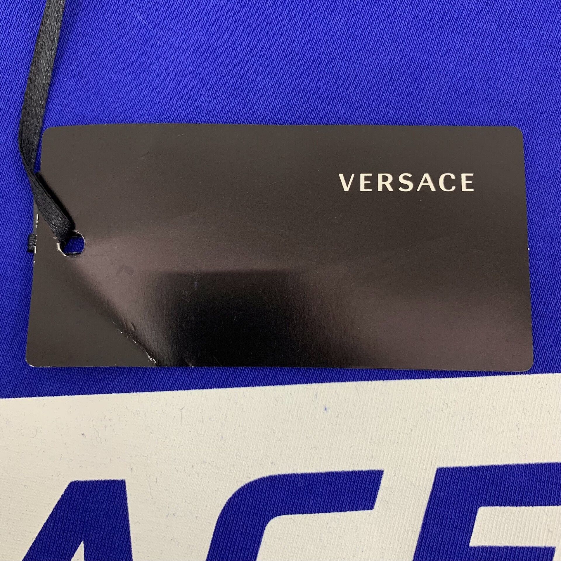 Versace Versace Logo Print Short Sleeve T-Shirt Size M Size US M / EU 48-50 / 2 - 7 Thumbnail