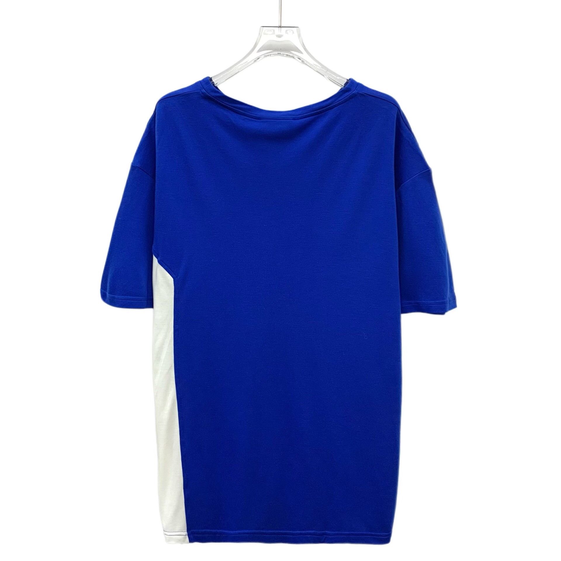Versace Versace Blue Logo Print Side Panel T-Shirt XXL Size US XXL / EU 58 / 5 - 3 Thumbnail