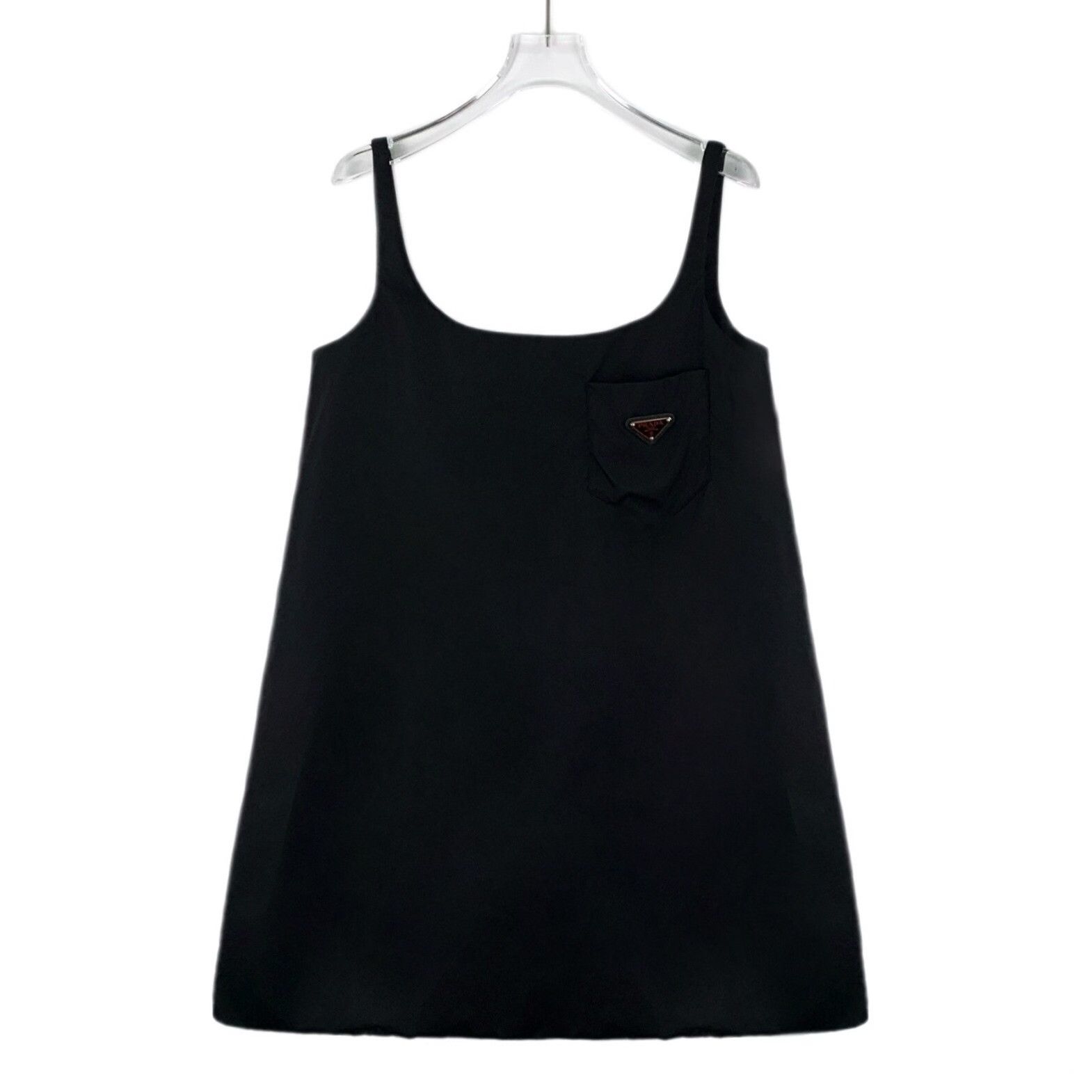 Prada Prada Re-Nylon Triangle Logo Mini Dress 38 Size XS / US 0-2 / IT 36-38 - 2 Thumbnail
