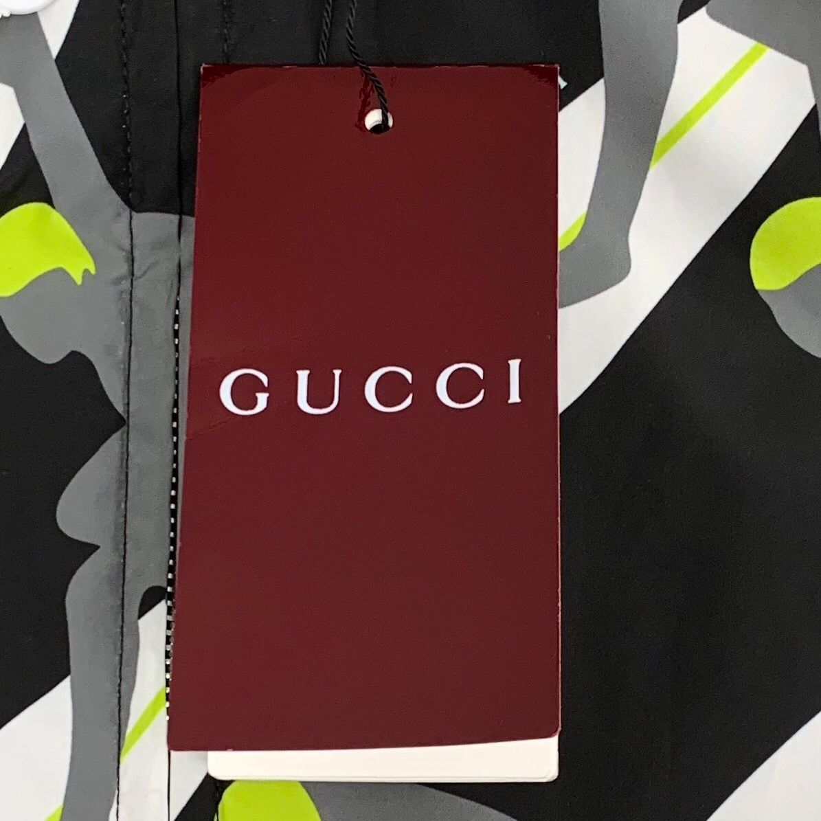 Gucci Gucci Graphic Print Zip-Up Hooded Jacket Size 48 Size US M / EU 48-50 / 2 - 8 Thumbnail