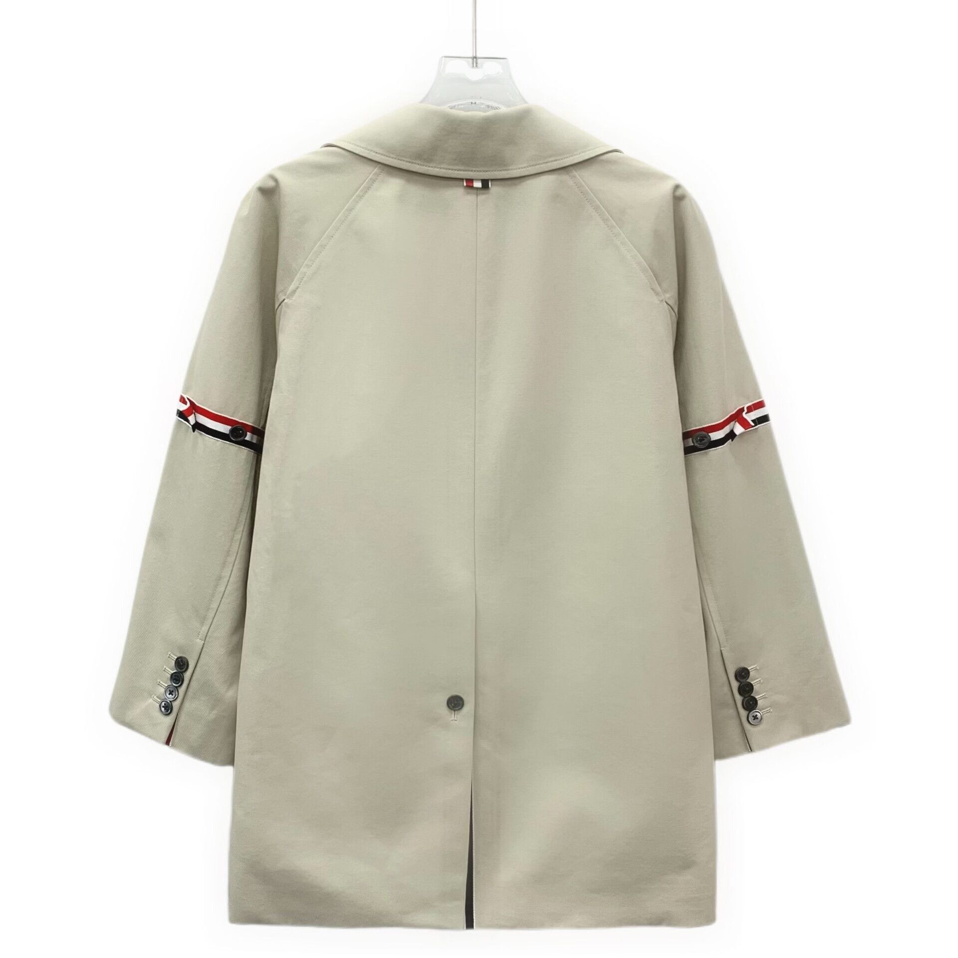 Thom Browne Thom Browne Striped Arm Trench Coat 40 Size US XXS / EU 40 - 3 Thumbnail