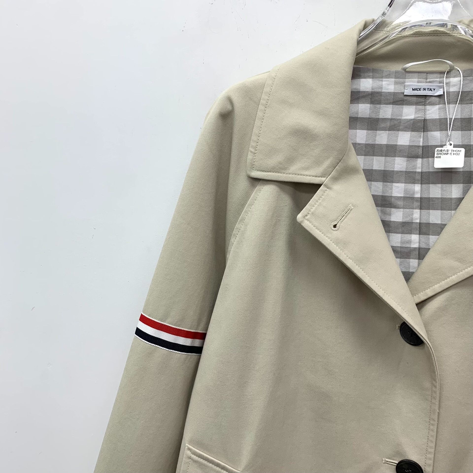 Thom Browne Thom Browne Striped Arm Trench Coat 40 Size US XXS / EU 40 - 4 Thumbnail