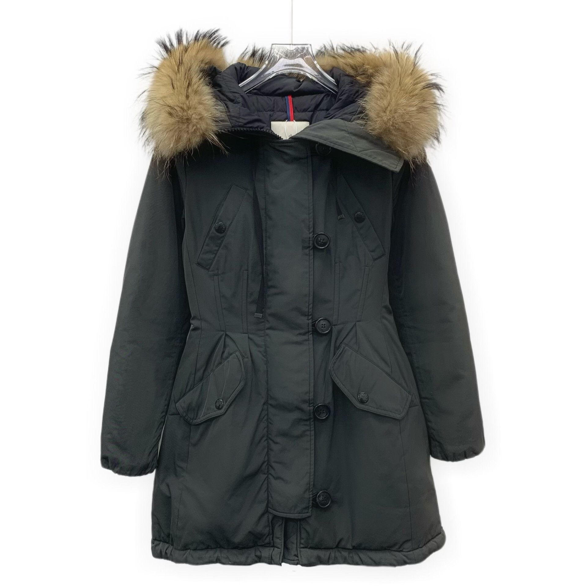 Moncler Moncler Arrious Fur Hood Down Parka 00 Size XXS / US 00 / IT 34 - 2 Thumbnail