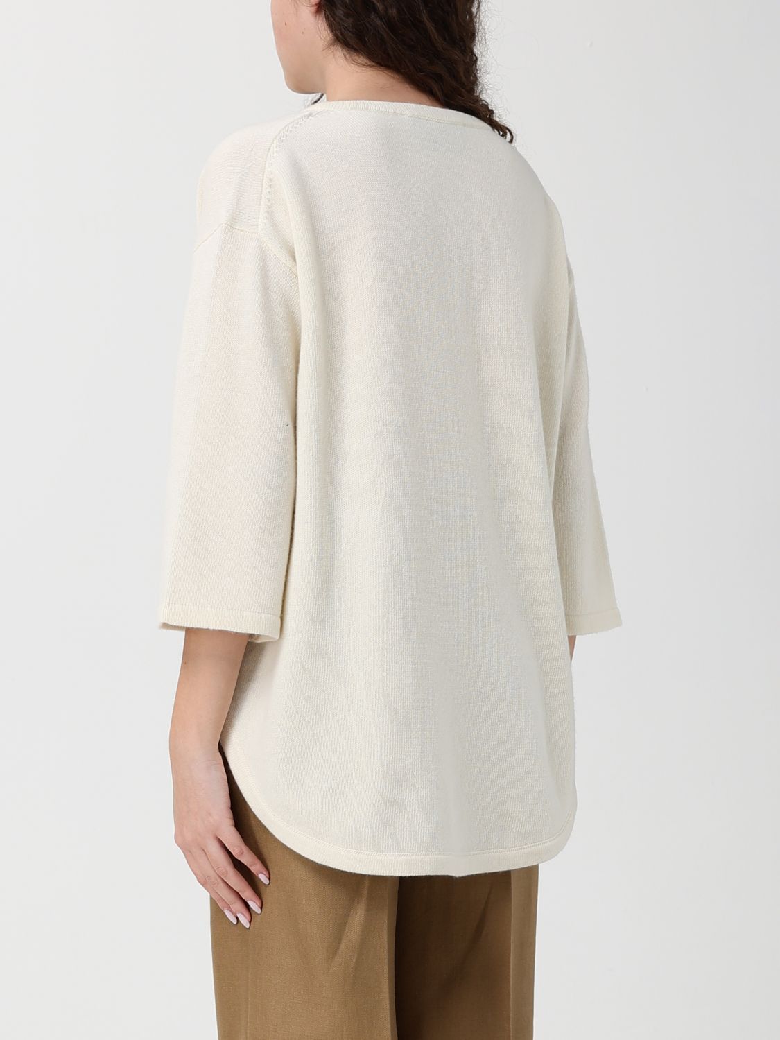 Valentino Valentino Sweater Woman White Size L / US 10 / IT 46 - 3 Thumbnail