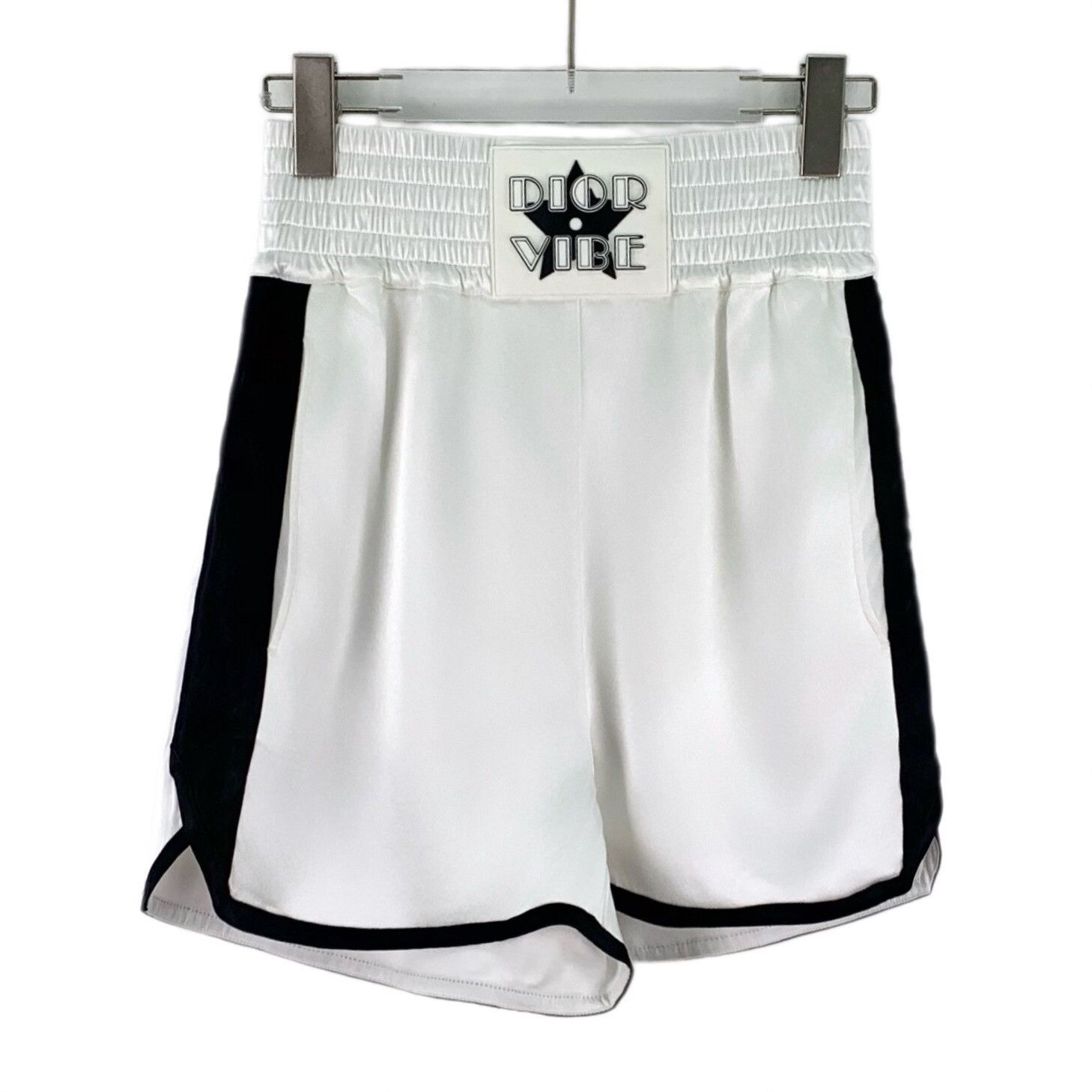 Dior Dior Vibe Satin Logo Athletic Shorts XS Size US 28 / EU 44 - 2 Thumbnail
