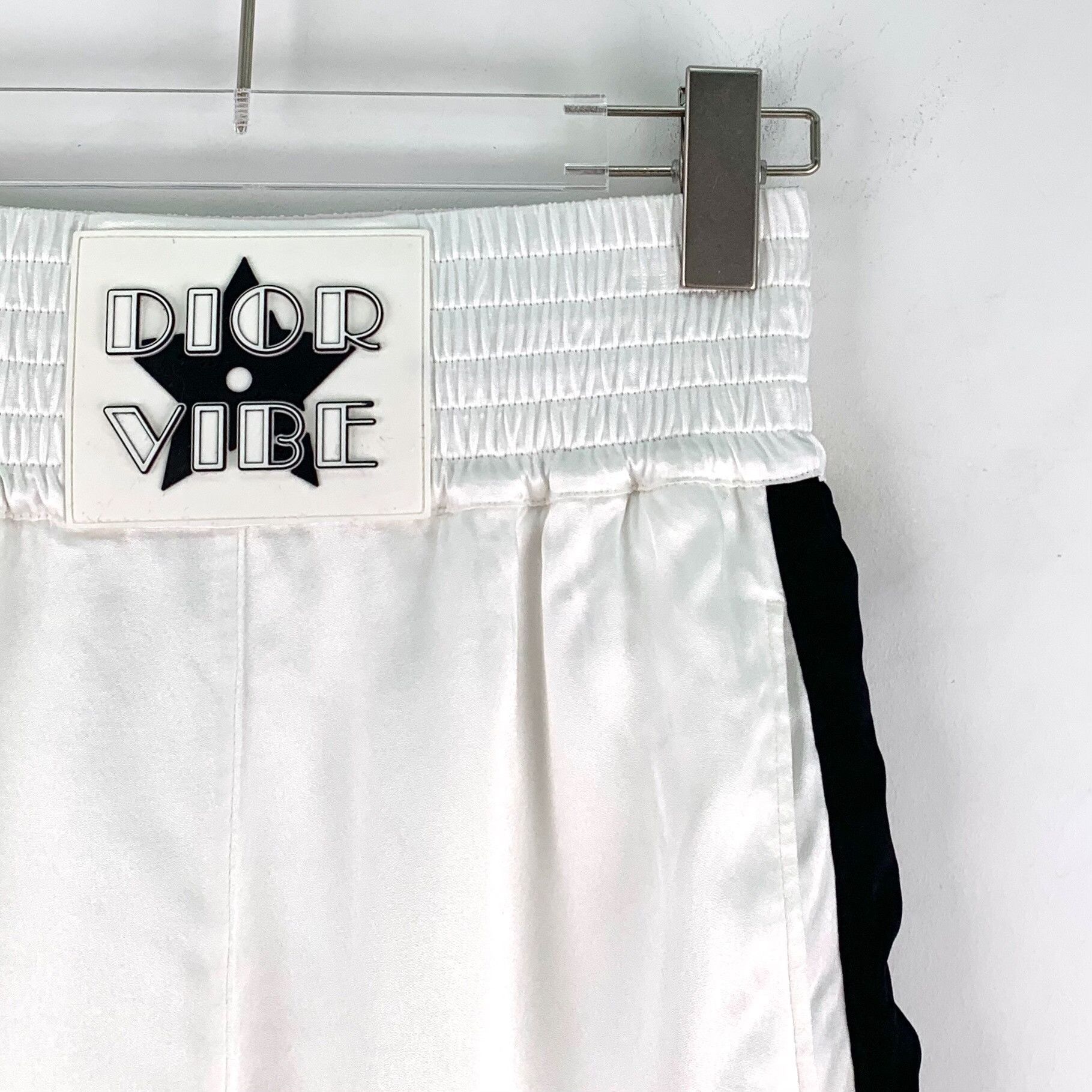 Dior Dior Vibe Satin Logo Athletic Shorts XS Size US 28 / EU 44 - 4 Thumbnail