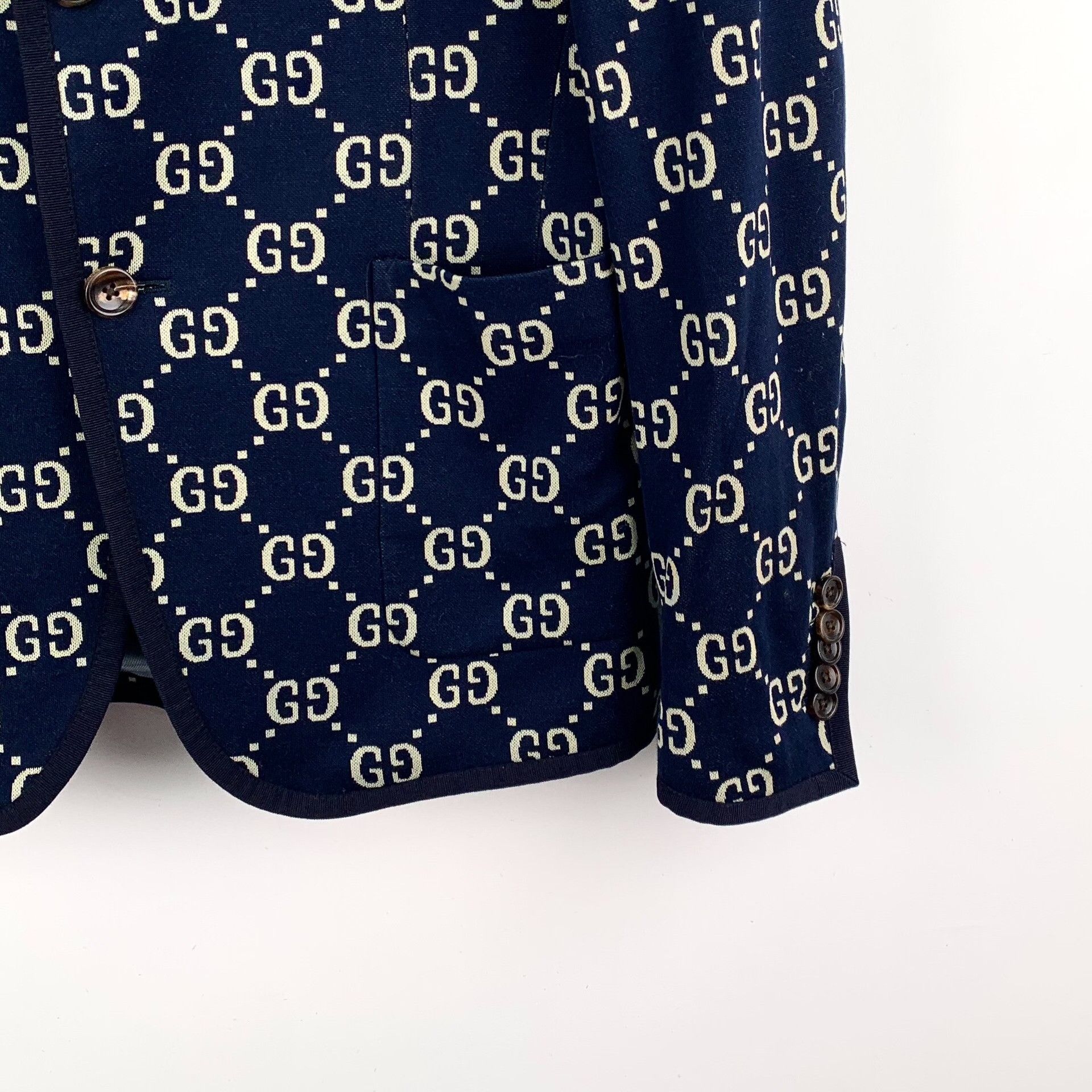 Gucci Gucci GG Monogram Jacquard Blazer 34R Size 34R - 5 Thumbnail