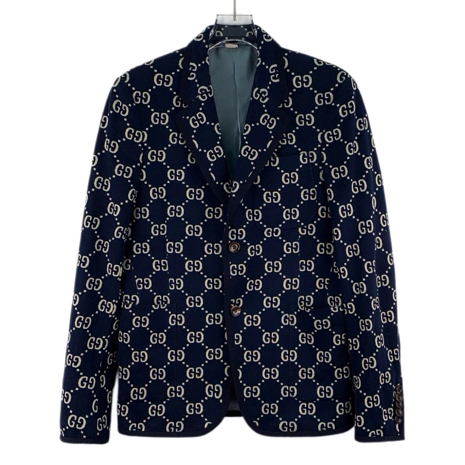 Gucci Gucci GG Monogram Jacquard Blazer 34R Size 34R - 2 Thumbnail
