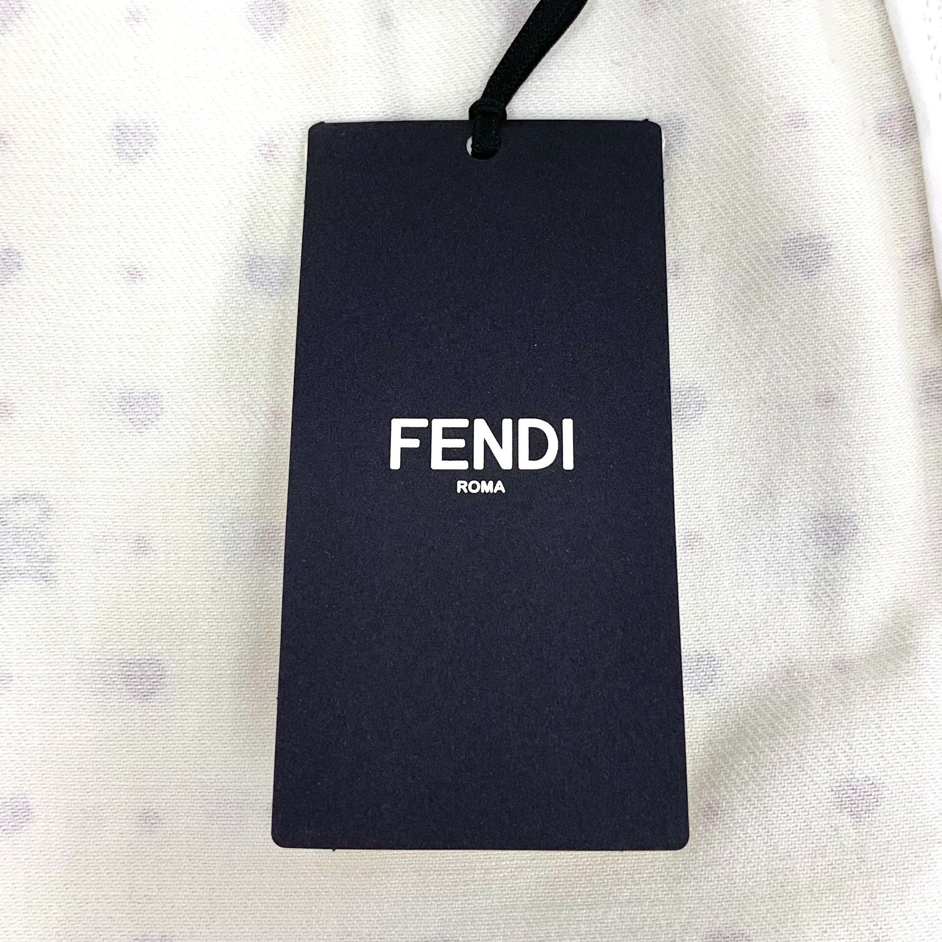 Fendi Fendi Heart Print Cotton Mini Skirt Size 42 Size 28" / US 6 / IT 42 - 8 Thumbnail