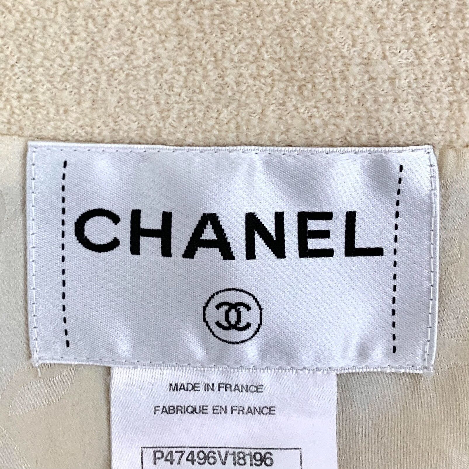Chanel Chanel Beige Wool Multi-Pocket Coat 38 Size S / US 4 / IT 40 - 6 Thumbnail