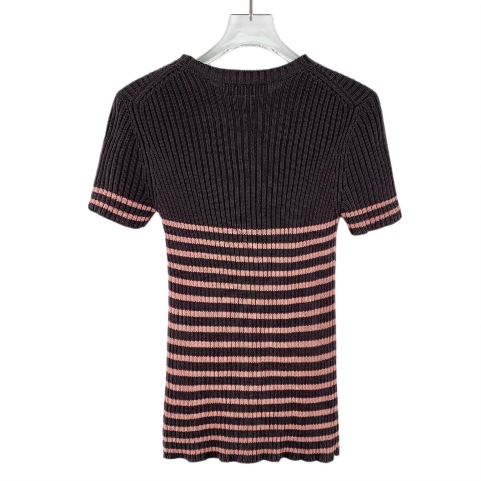 Dior Dior Striped Logo Intarsia Knit Sweater FR 36 Size XS / US 0-2 / IT 36-38 - 3 Thumbnail