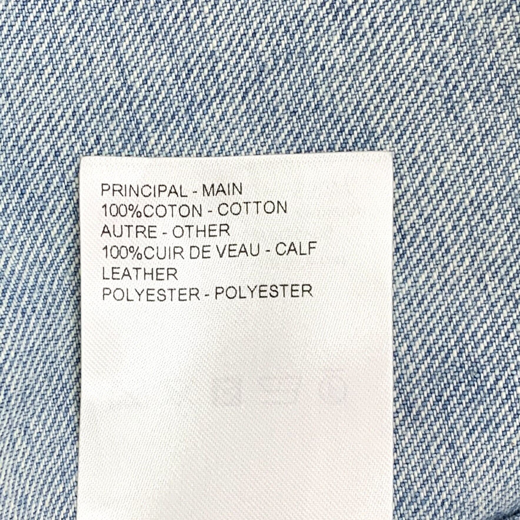 Louis Vuitton Louis Vuitton Logo Embroidered Denim Shirt L Size US L / EU 52-54 / 3 - 9 Thumbnail