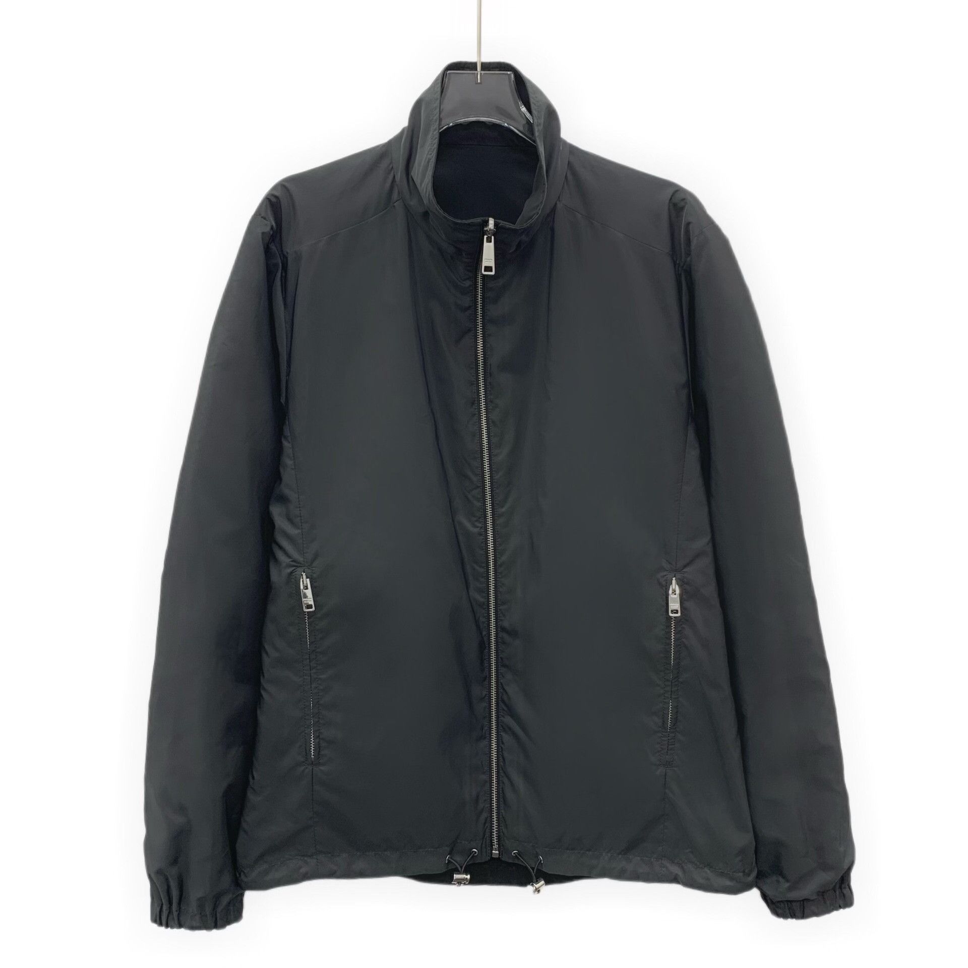 Prada Prada Black Triangle Logo Reversible Jacket Size 52 Size US L / EU 52-54 / 3 - 4 Thumbnail