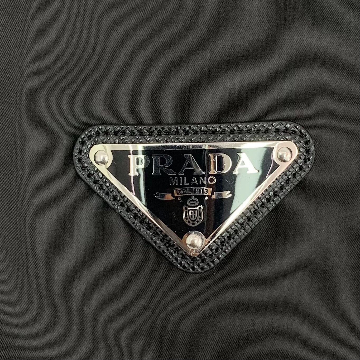 Prada Prada Black Triangle Logo Reversible Jacket Size 52 Size US L / EU 52-54 / 3 - 6 Thumbnail
