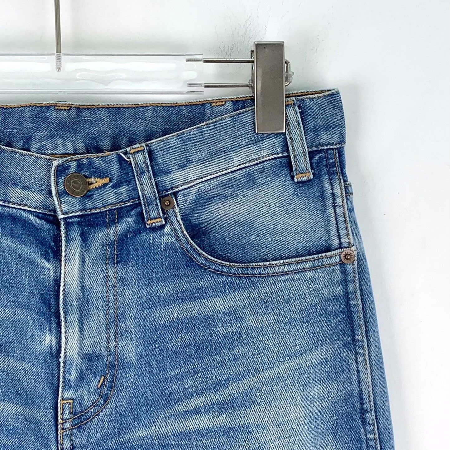 Celine Celine Washed Blue Skinny Jeans Size 28 Size US 28 / EU 44 - 4 Thumbnail