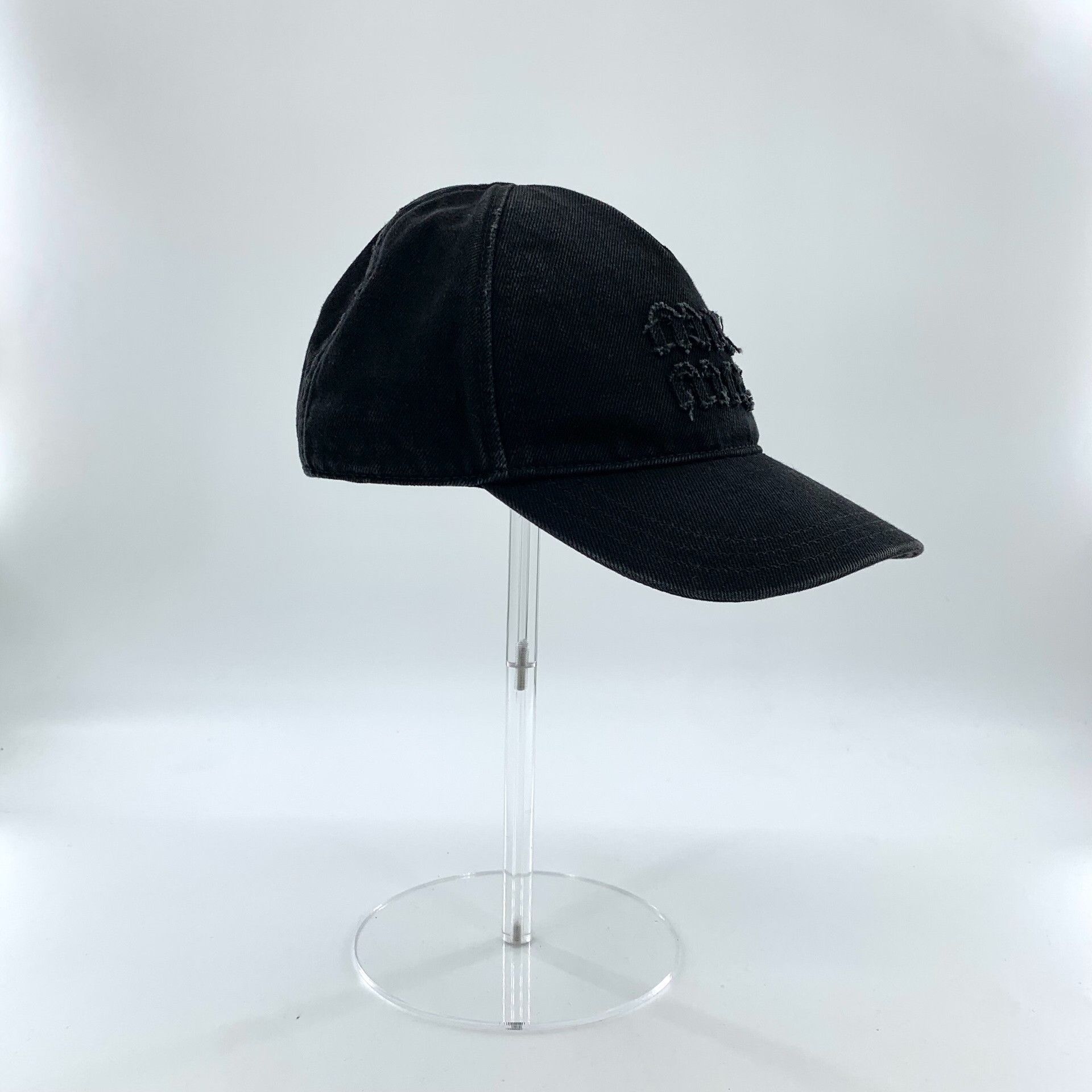 Miu Miu Miu Miu Logo Embroidered Cotton Baseball Cap XL Size ONE SIZE - 4 Thumbnail