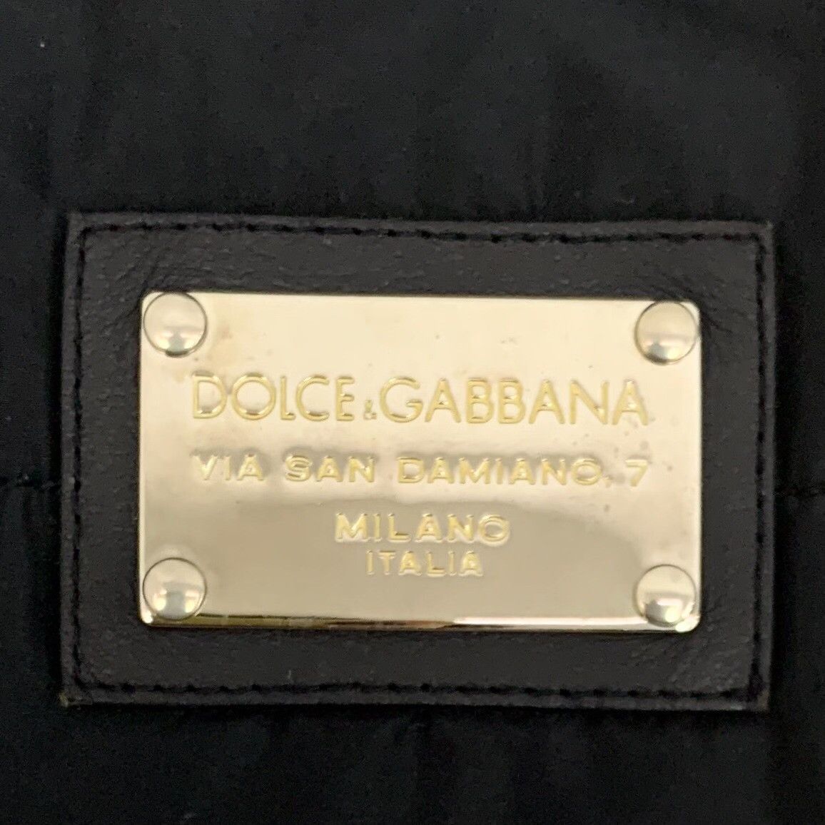 Dolce & Gabbana Dolce & Gabbana Logo Plate Quilted Vest 48 Size US M / EU 48-50 / 2 - 6 Thumbnail