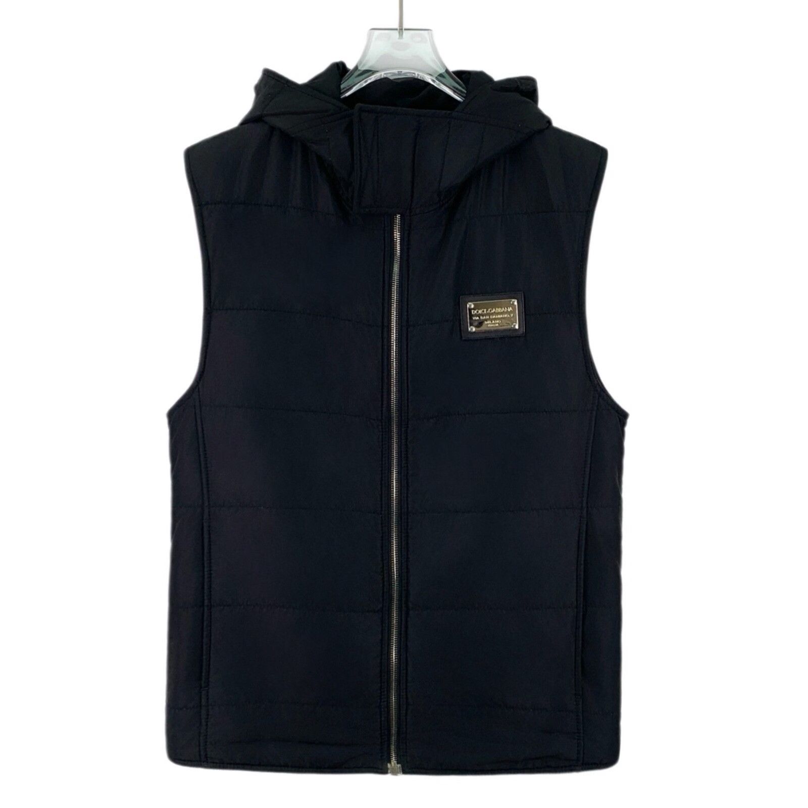 Dolce & Gabbana Dolce & Gabbana Logo Plate Quilted Vest 48 Size US M / EU 48-50 / 2 - 2 Thumbnail