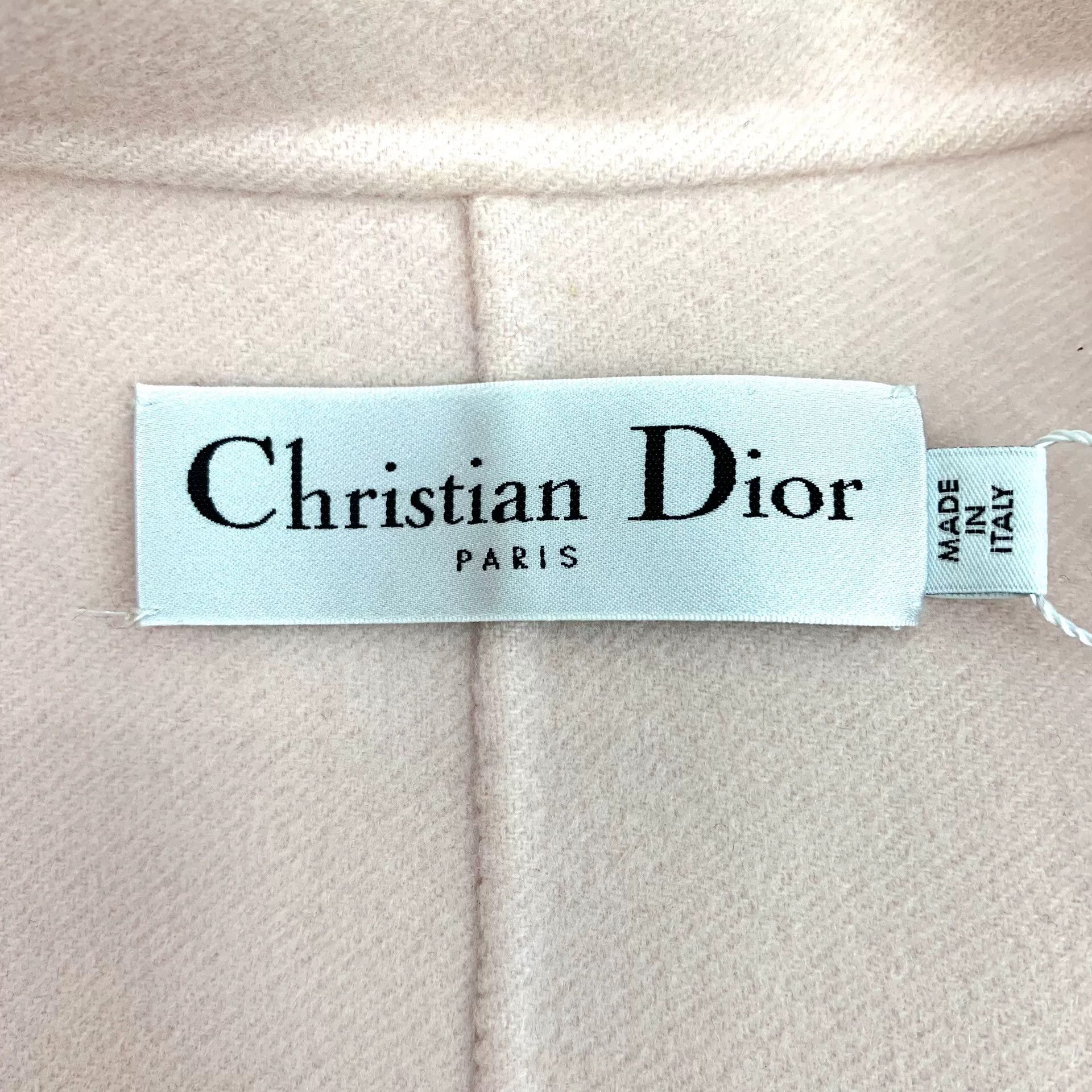 Dior Dior Pink Cashmere Coat FR 36 Size XS / US 0-2 / IT 36-38 - 7 Thumbnail