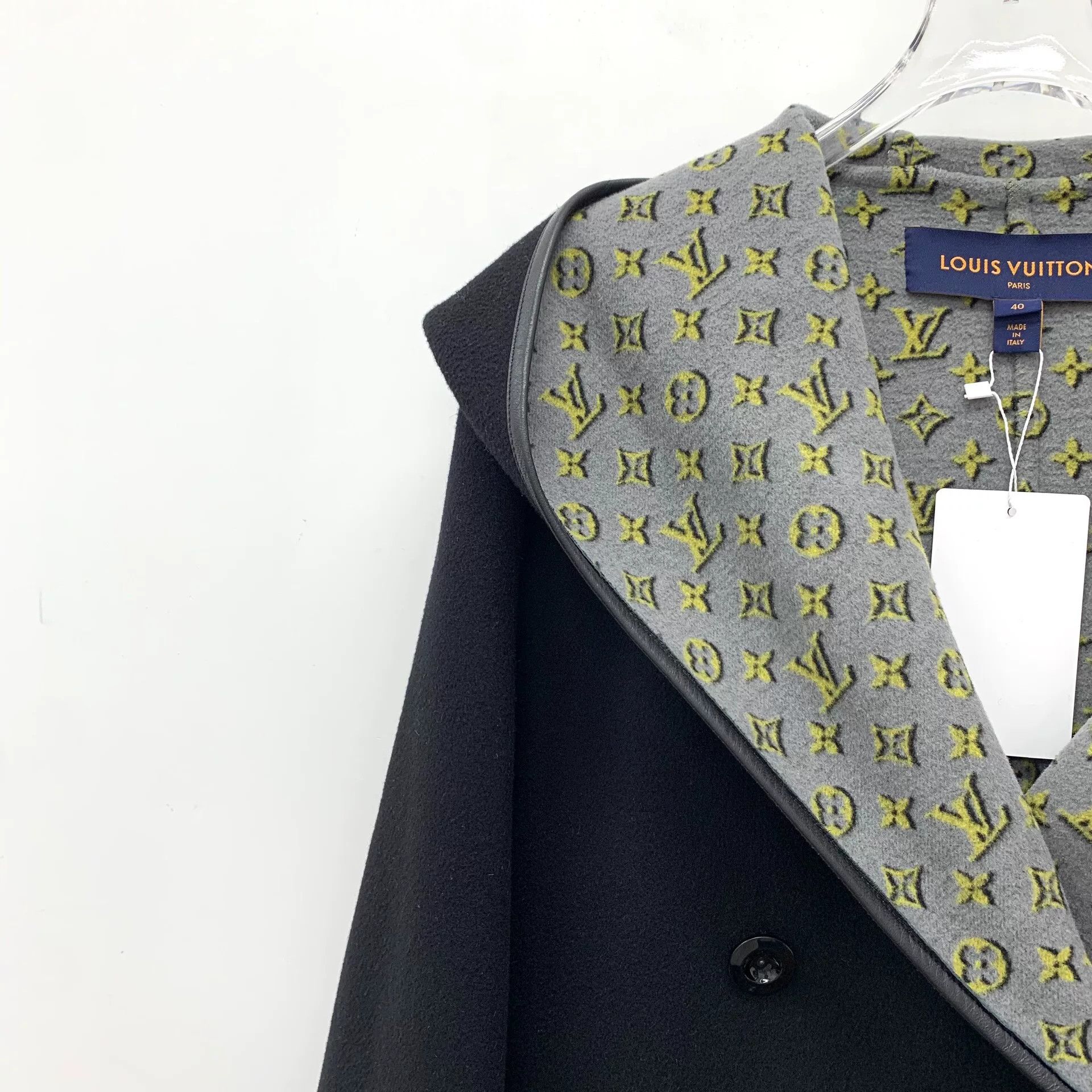 Louis Vuitton Louis Vuitton Monogram Lined Wool Coat Size 40 Size M / US 6-8 / IT 42-44 - 4 Thumbnail