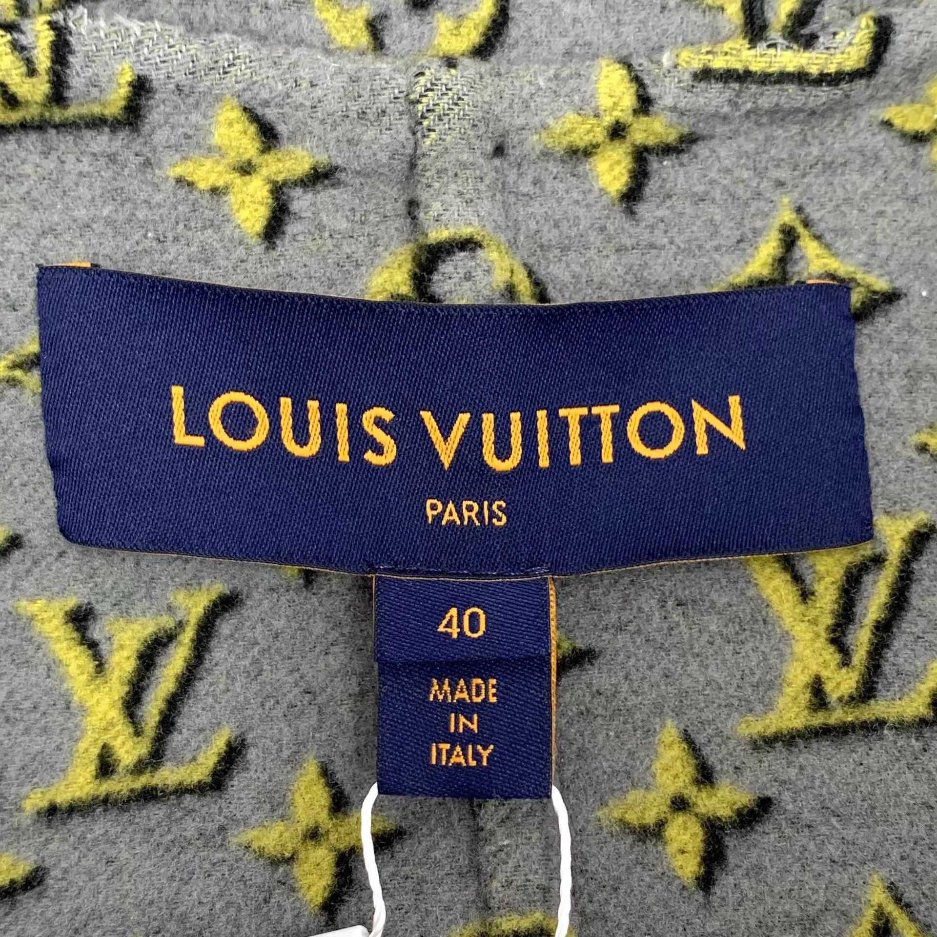 Louis Vuitton Louis Vuitton Monogram Lined Wool Coat Size 40 Size M / US 6-8 / IT 42-44 - 6 Thumbnail