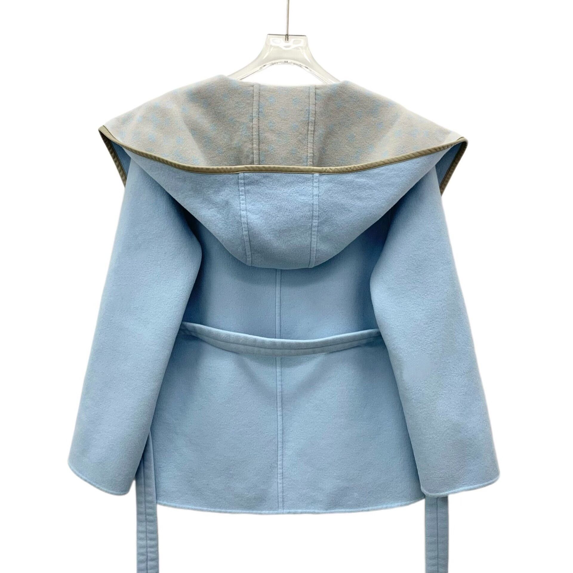 Louis Vuitton Louis Vuitton Monogram Lining Hooded Wool Coat 34 Size XS / US 0-2 / IT 36-38 - 3 Thumbnail