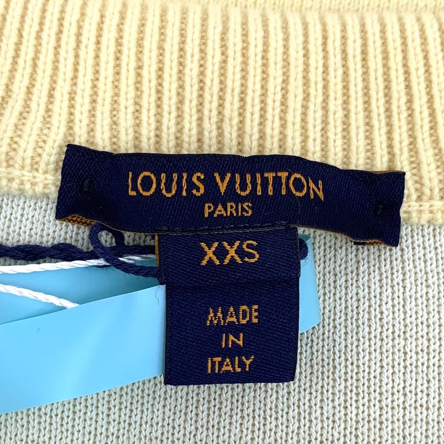 Louis Vuitton Louis Vuitton Monogram Zip Yellow Wool Sweater XXS Size XXS / US 00 / IT 34 - 6 Thumbnail