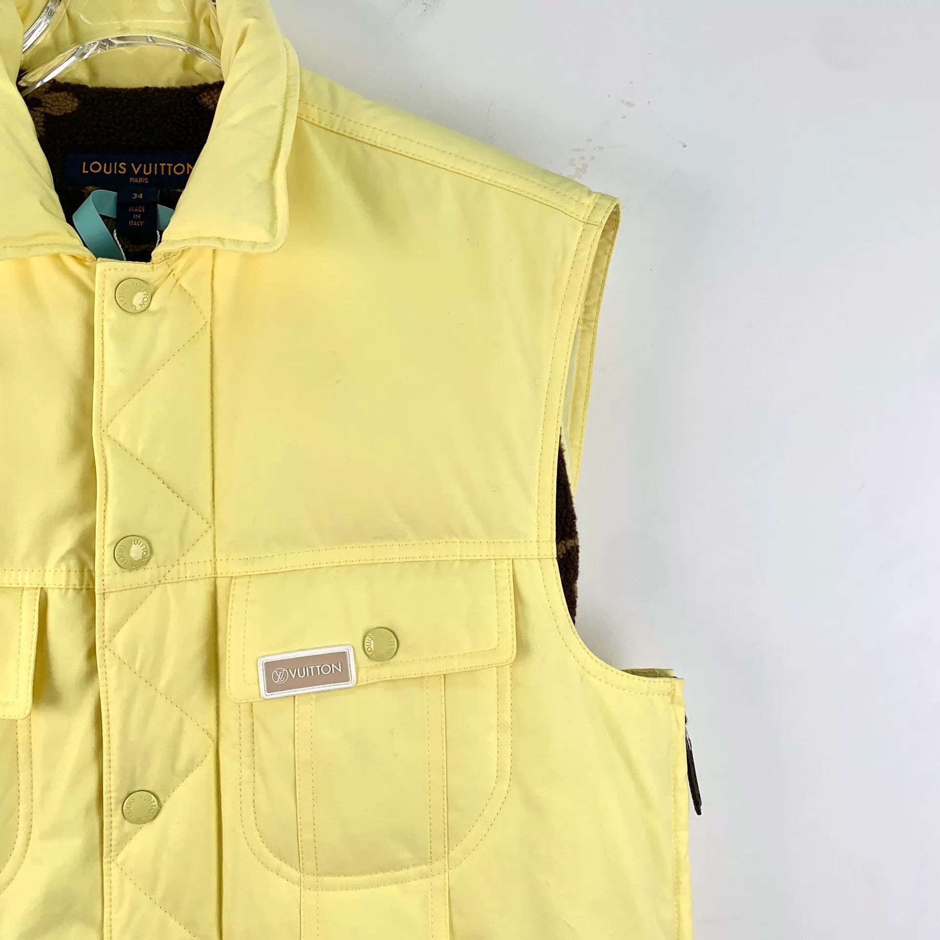 Louis Vuitton Louis Vuitton Multi-Pocket Cotton Vest Size 34 Size XS / US 0-2 / IT 36-38 - 4 Thumbnail