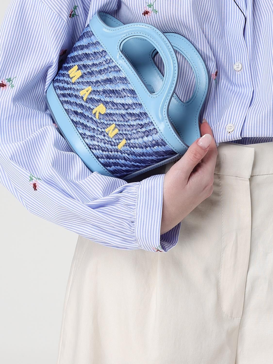 Marni Marni Mini Bag Woman Blue Size ONE SIZE - 2 Thumbnail