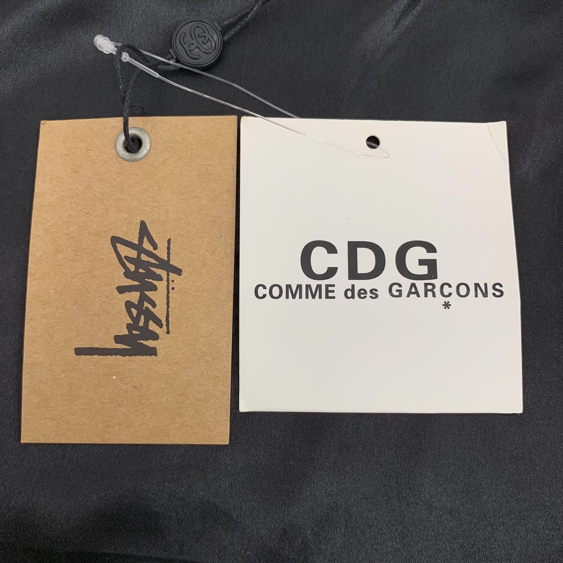 Stussy Stussy x CDG Pinstripe Bing Jacket US M Size US M / EU 48-50 / 2 - 8 Thumbnail