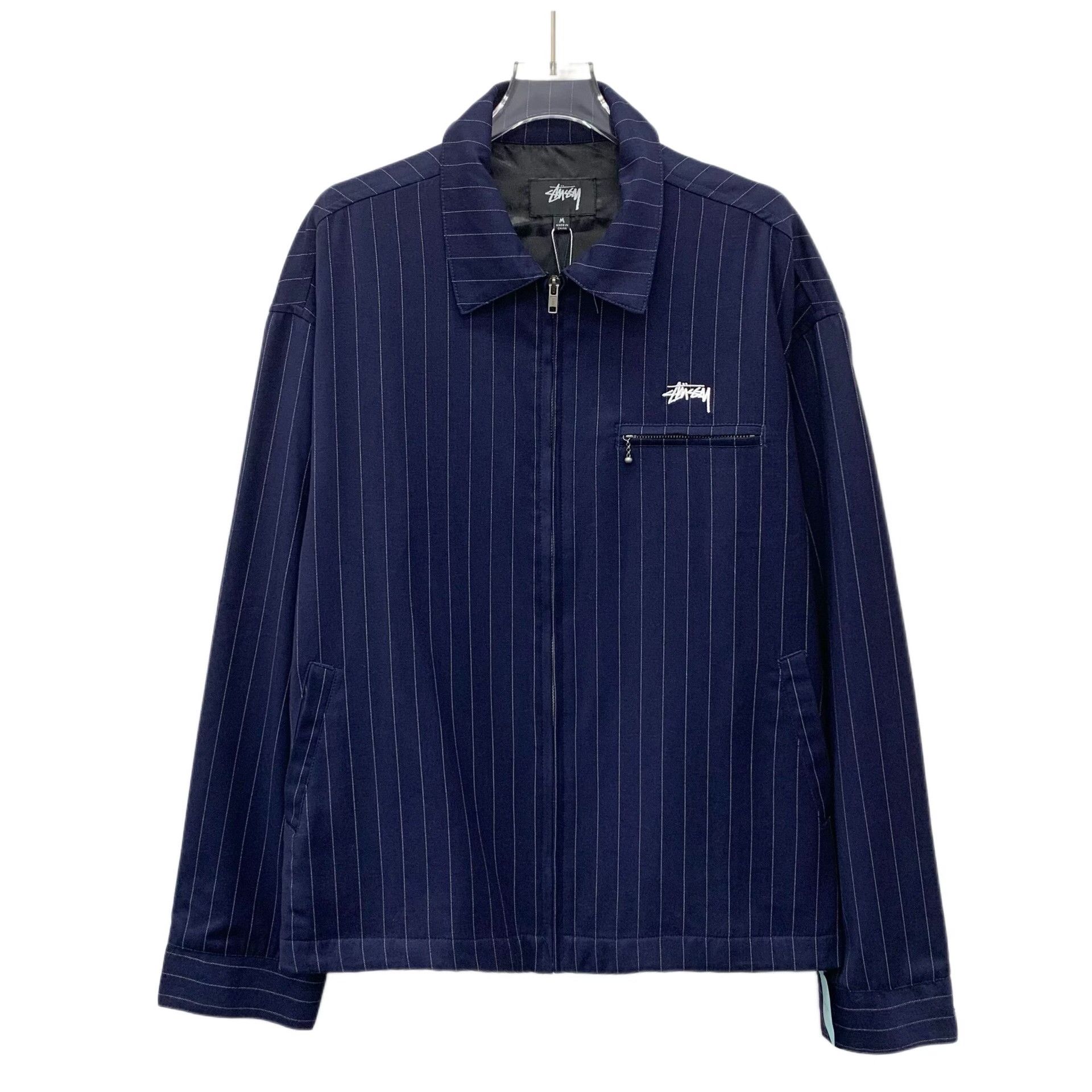 Stussy Stussy x CDG Pinstripe Bing Jacket US M Size US M / EU 48-50 / 2 - 2 Thumbnail