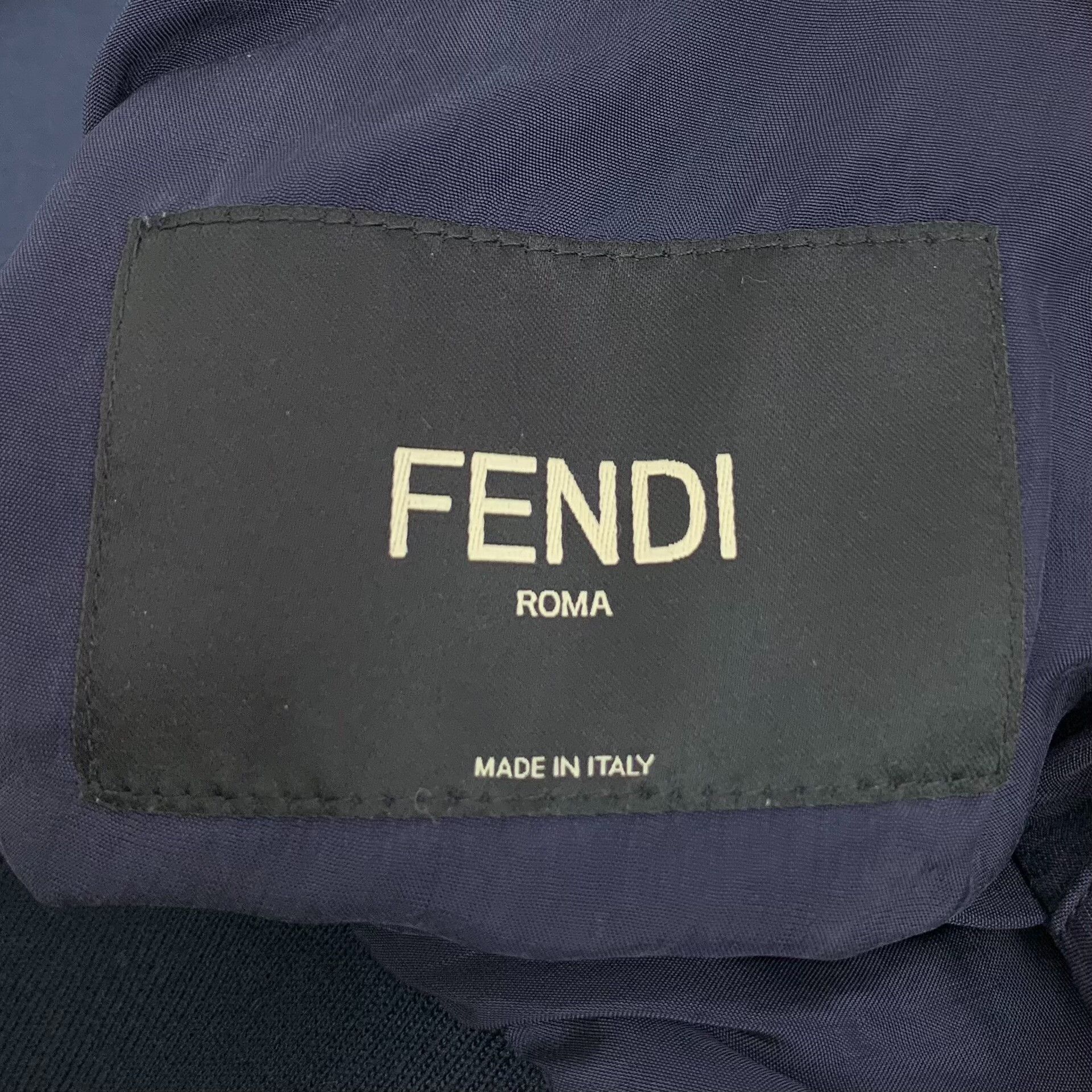 Fendi Fendi Cartoon Print Silk Reversible Bomber Jacket 48 Size US M / EU 48-50 / 2 - 6 Thumbnail