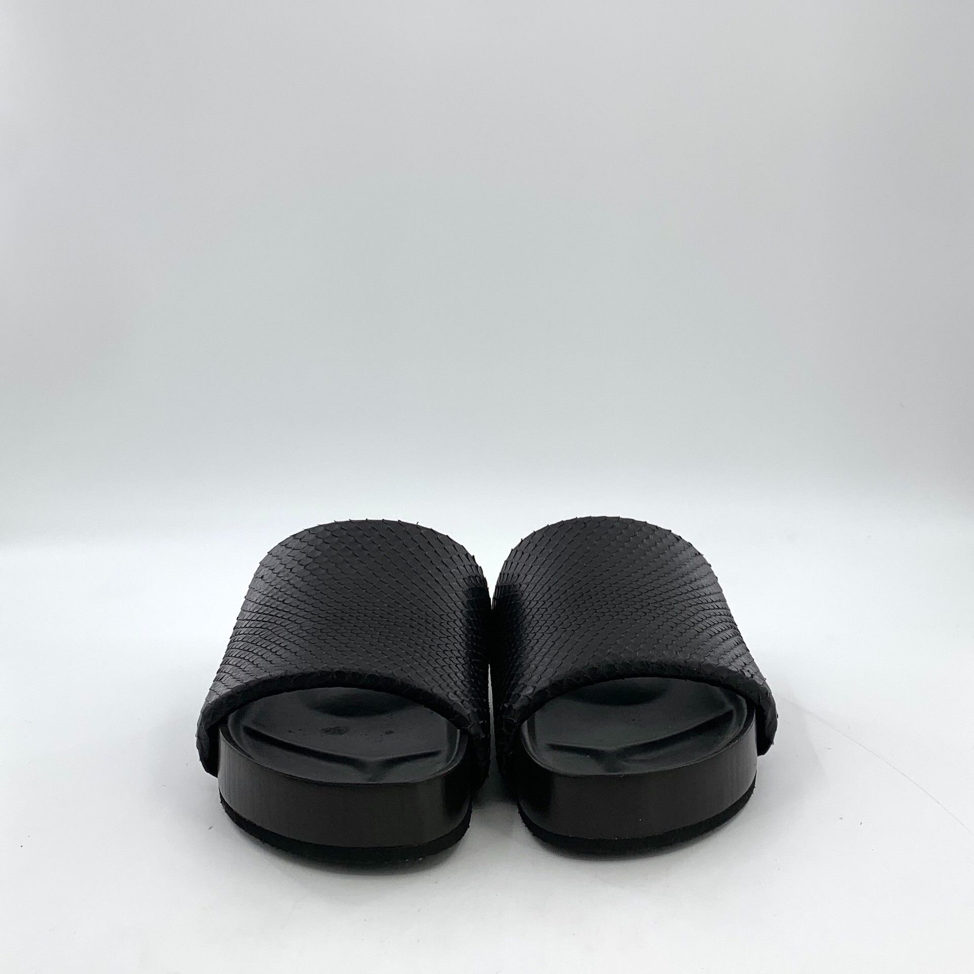 Celine Celine Snakeskin Platform Mules 37 Size US 7 / IT 37 - 4 Thumbnail
