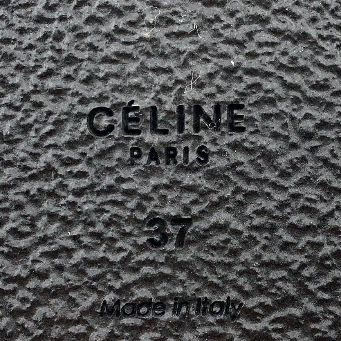 Celine Celine Snakeskin Platform Mules 37 Size US 7 / IT 37 - 7 Thumbnail
