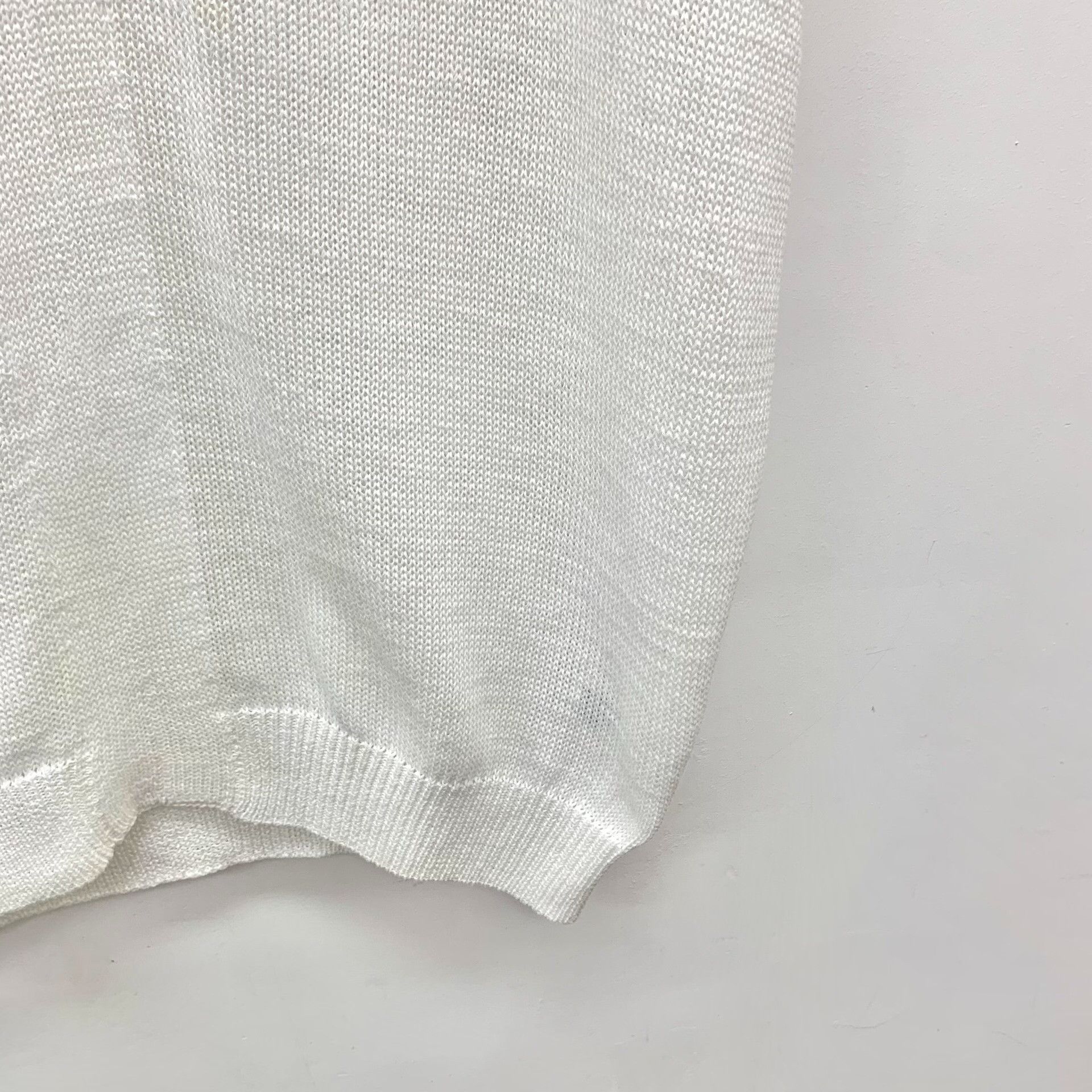 Brunello Cucinelli Brunello Cucinelli Monili V-Neck Knit Sweater S Size S / US 4 / IT 40 - 5 Thumbnail