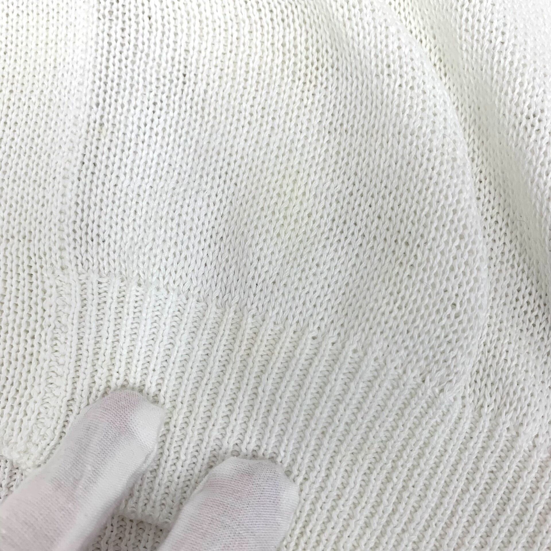Brunello Cucinelli Brunello Cucinelli Monili V-Neck Knit Sweater S Size S / US 4 / IT 40 - 10 Thumbnail