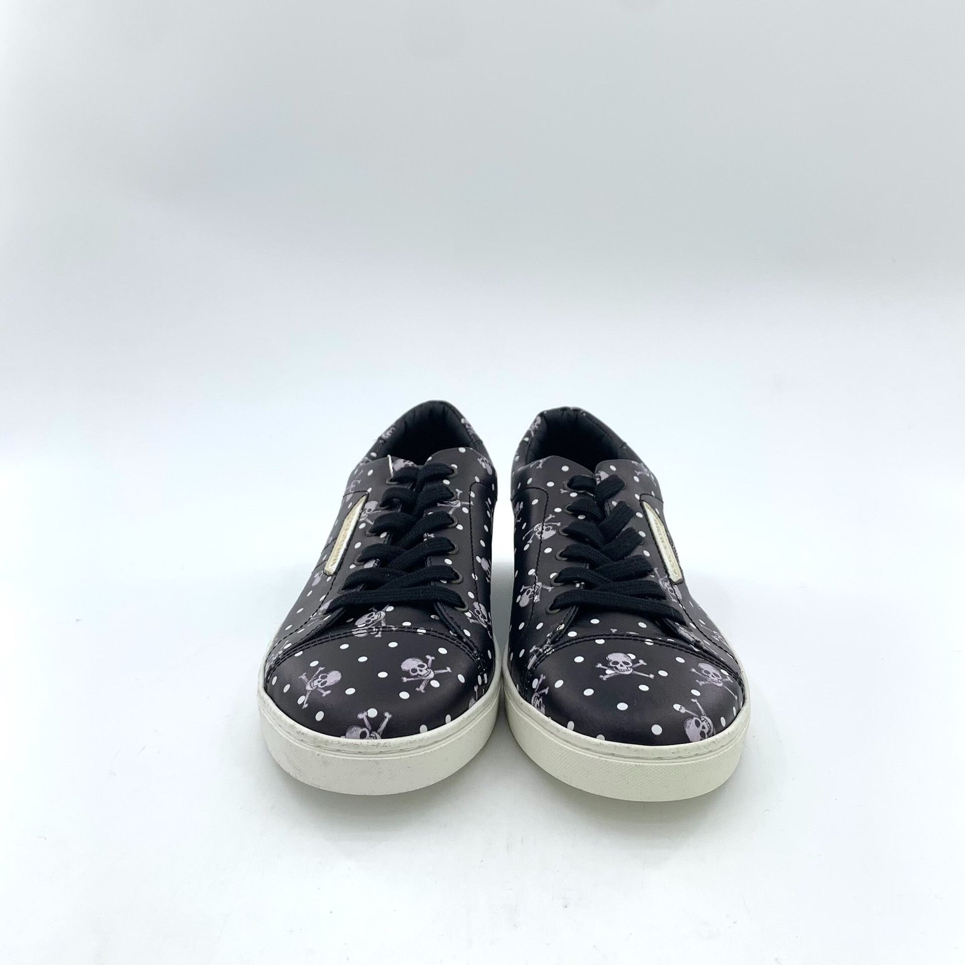 Dolce & Gabbana Dolce & Gabbana Skull Polka Dot Sneakers 41 Size US 8 / EU 41 - 4 Thumbnail